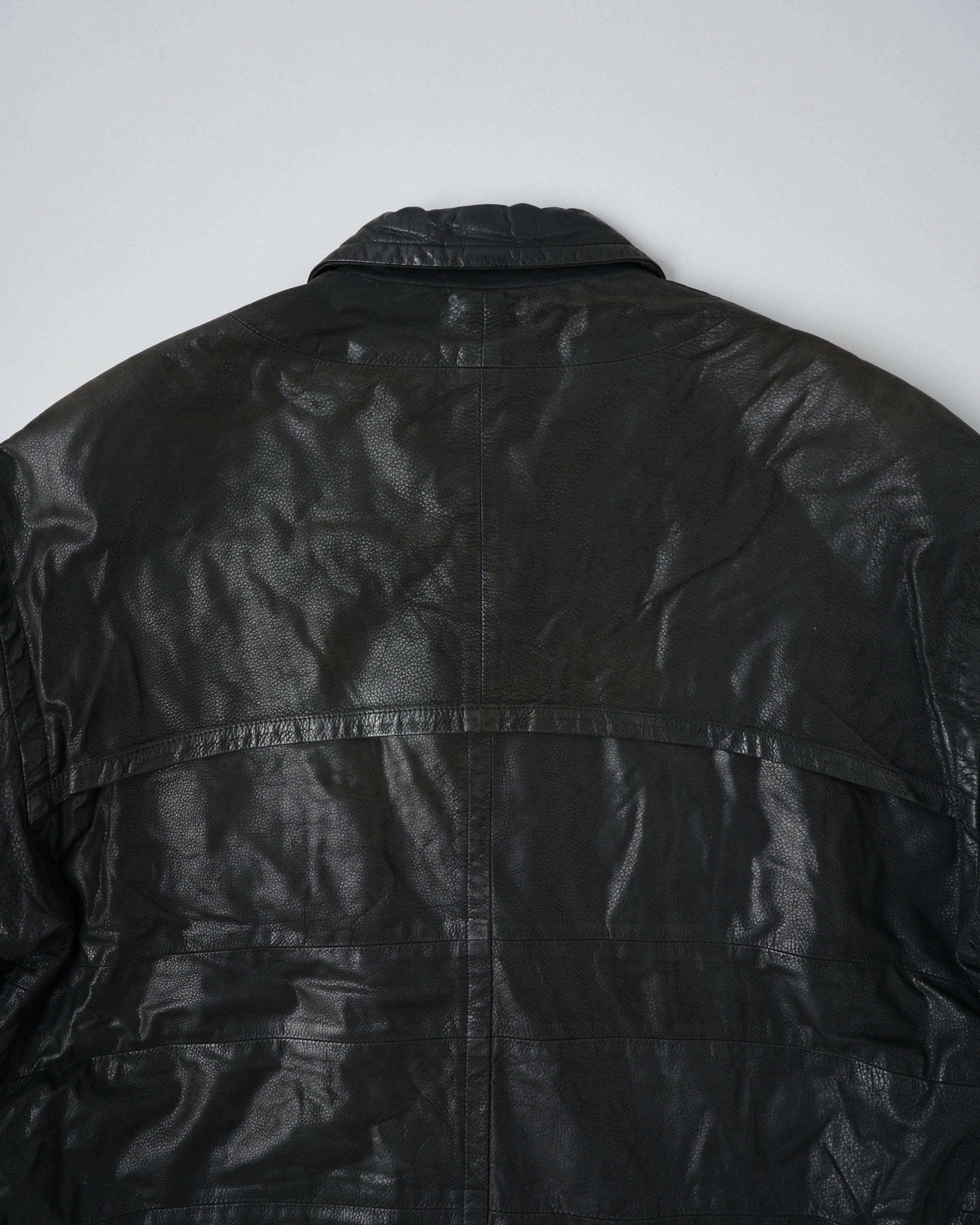 【~90's】Old SERAPHIN Deerskin Leather Jacket Size.52 "MARIE-LOUISE 別注"