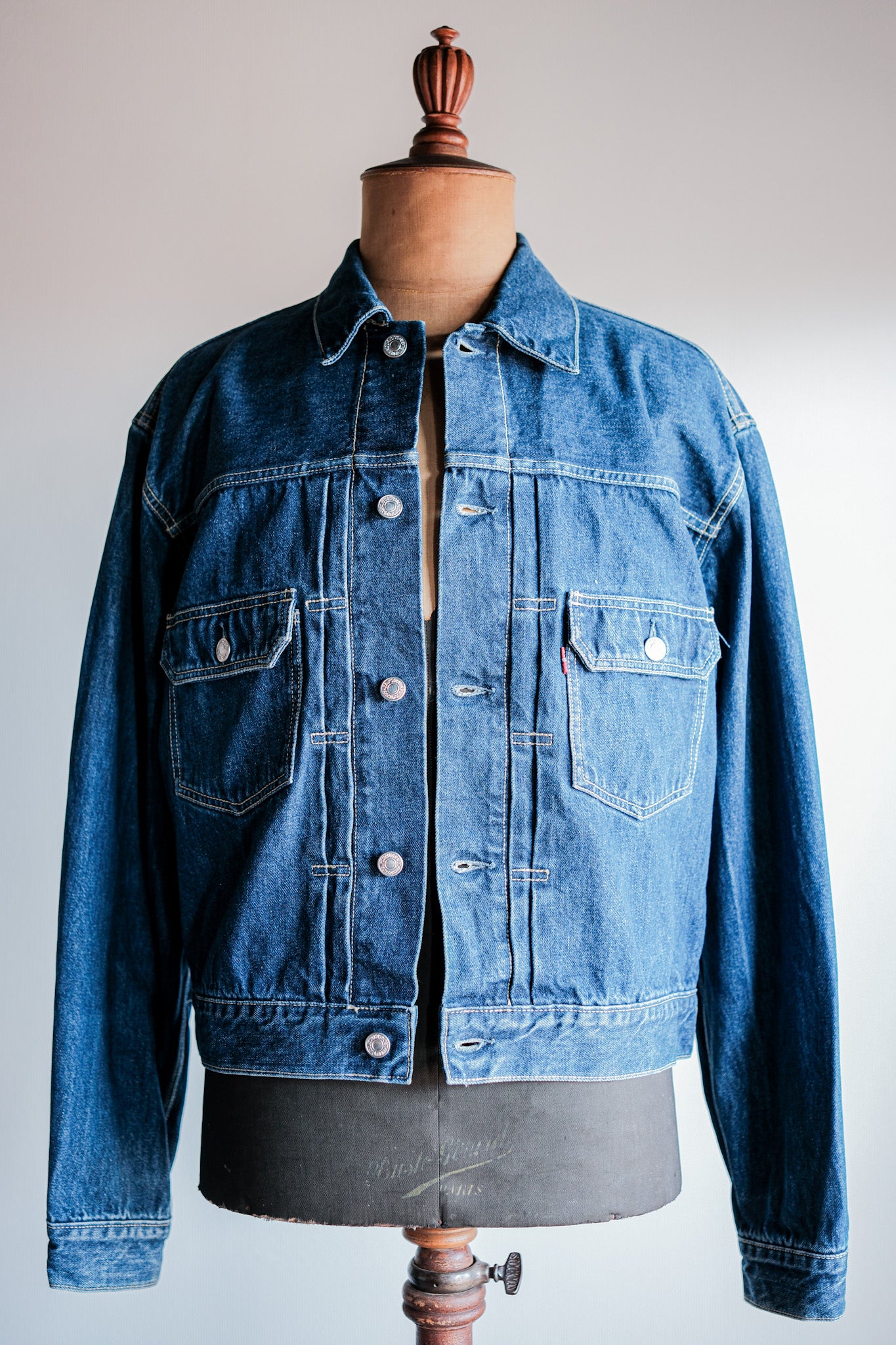 【~90's】Euro Levi's 70502-01 Denim Jacket Size.XL "2nd Type"