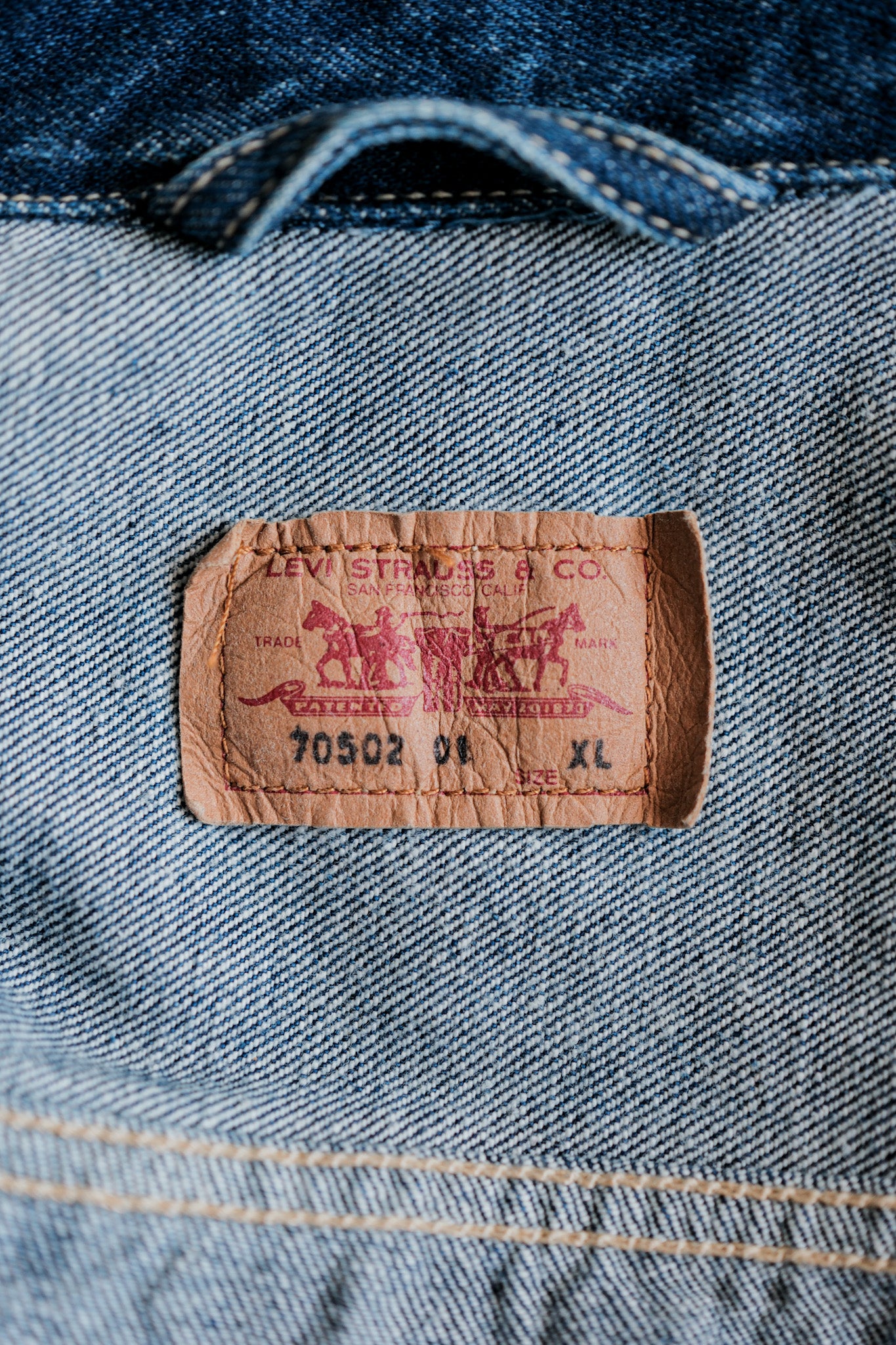 【~90's】Euro Levi's 70502-01 Denim Jacket Size.XL "2nd Type"