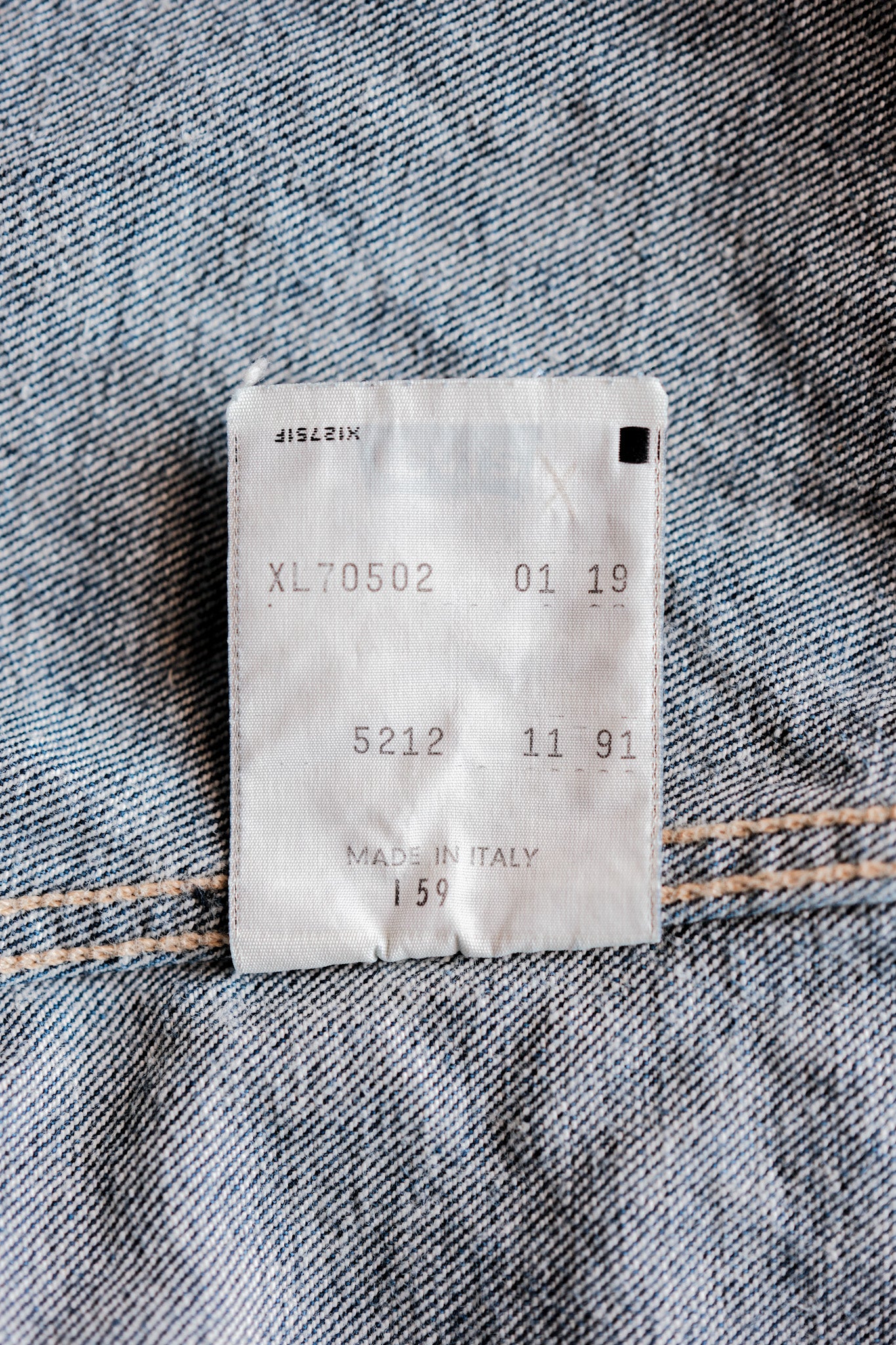 【~90's】Euro Levi's 70502-01 Denim Jacket Size.XL "2nd Type"