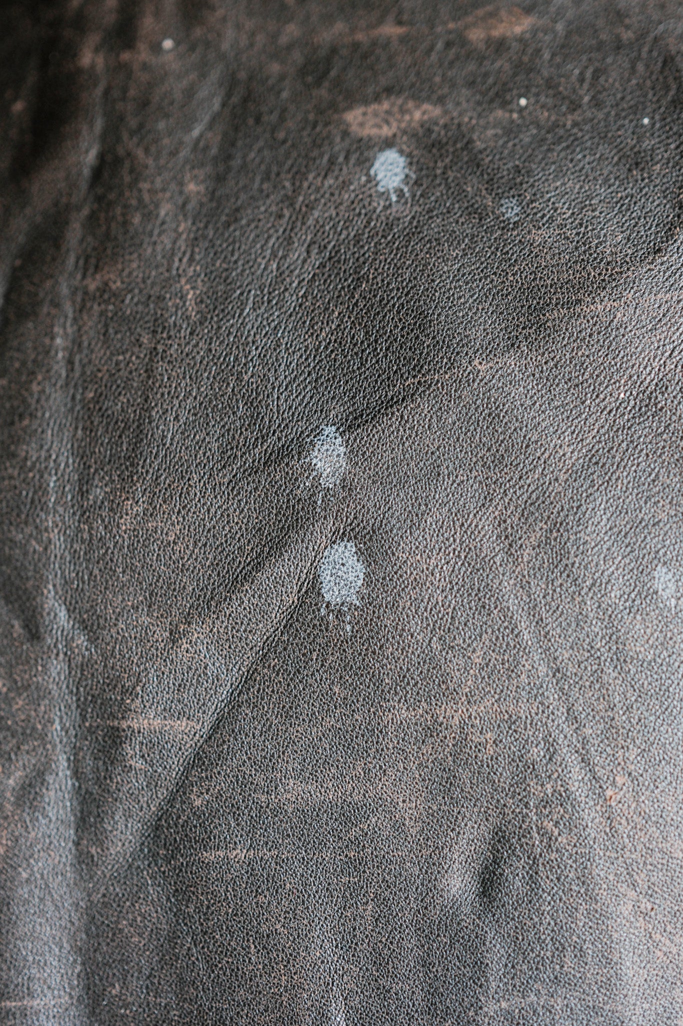 【~40's】French Army Cavalier Leather Vest