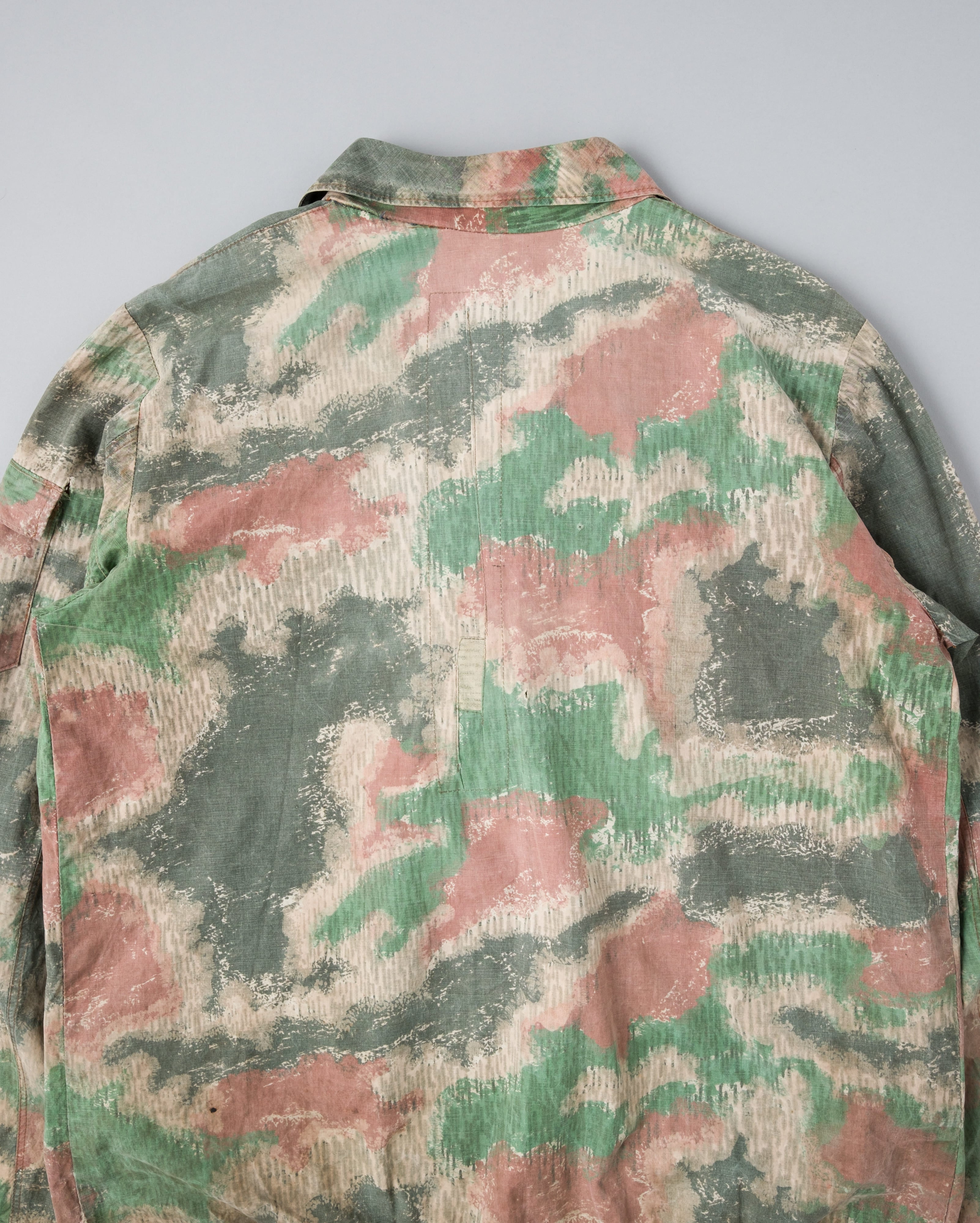 【~60's】Czechoslovakian Army Sumpfmuster Pattern Camouflage Zip Up Jacket "Localmade"