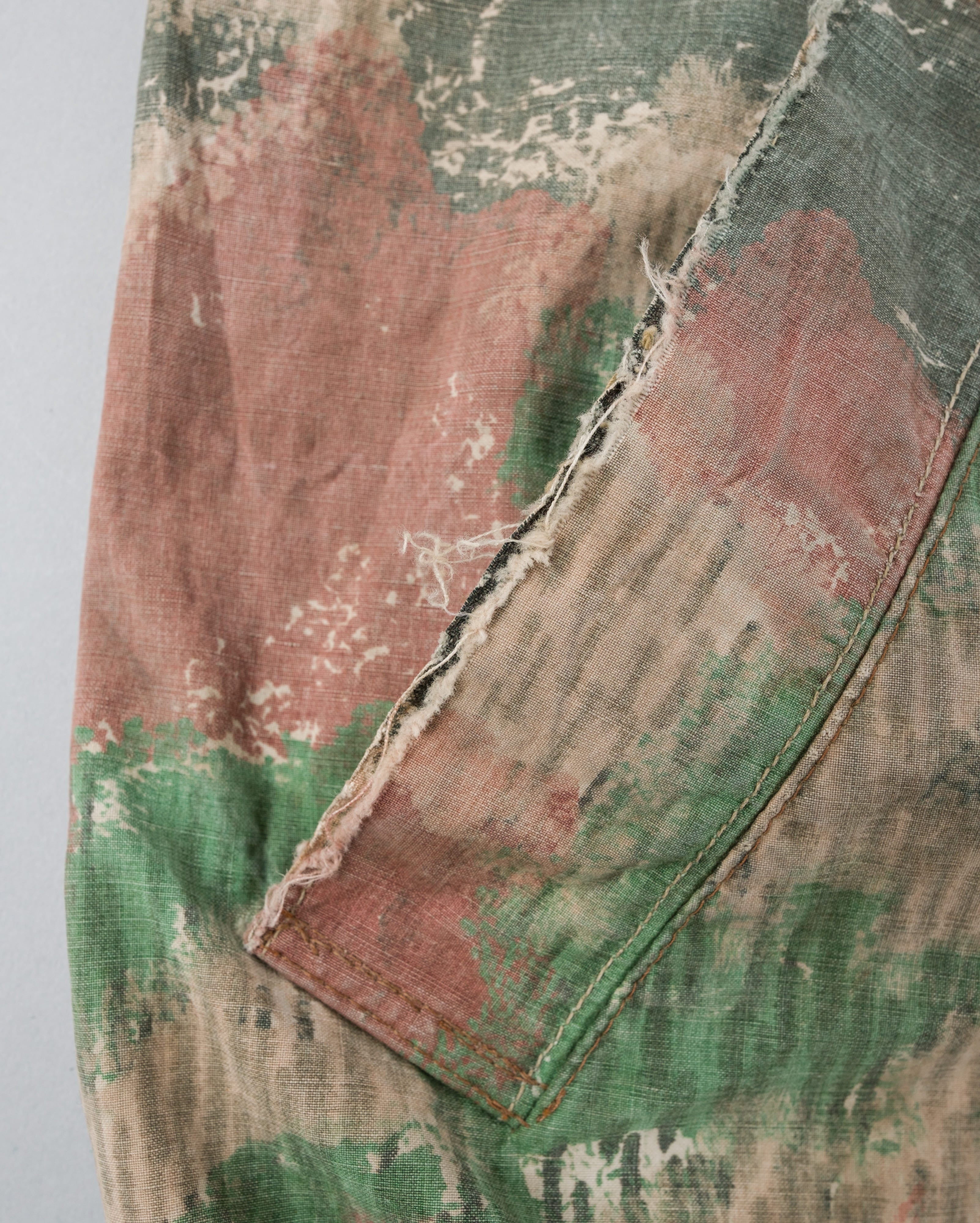 【~60's】Czechoslovakian Army Sumpfmuster Pattern Camouflage Zip Up Jacket "Localmade"