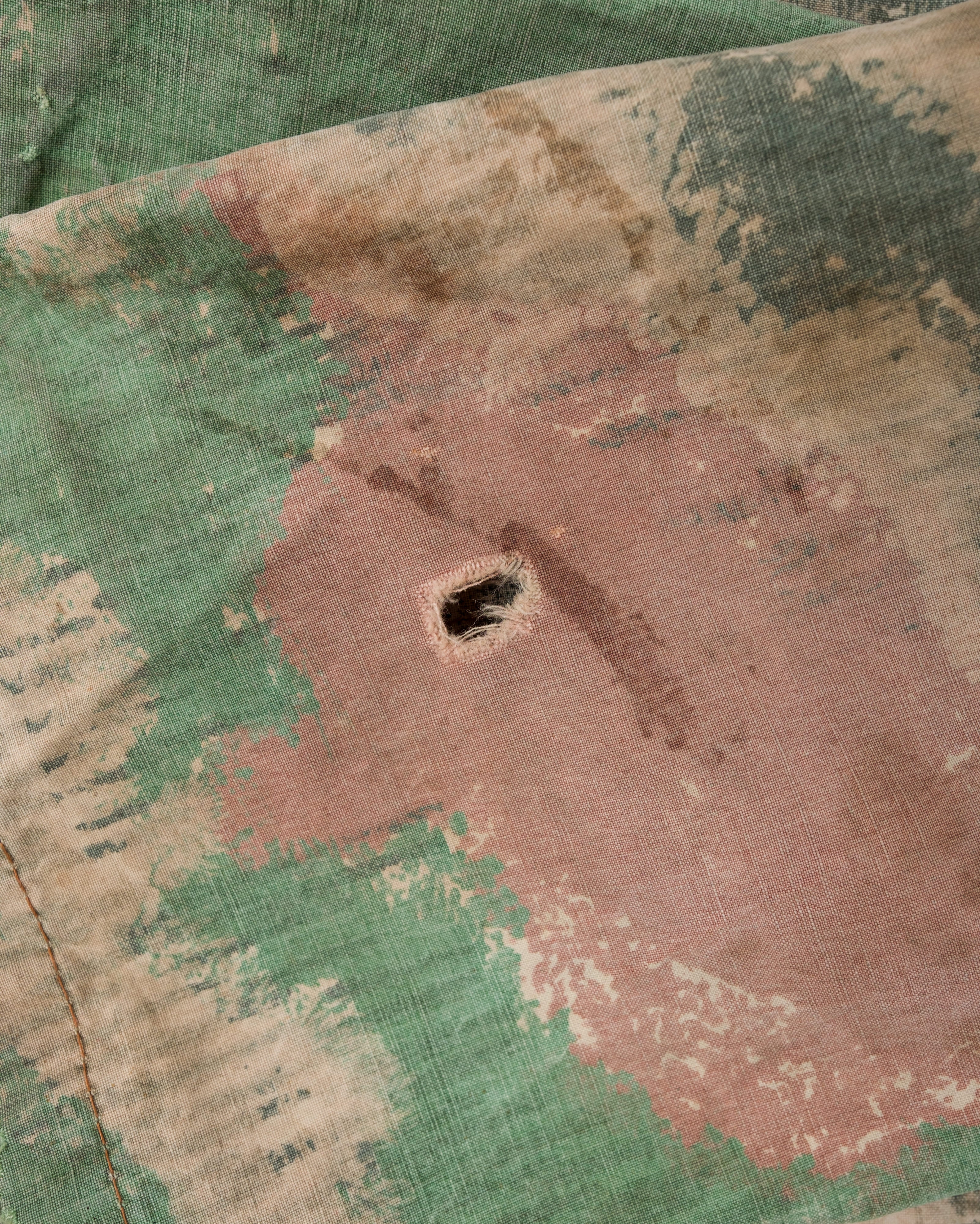 【~60's】Czechoslovakian Army Sumpfmuster Pattern Camouflage Zip Up Jacket "Localmade"