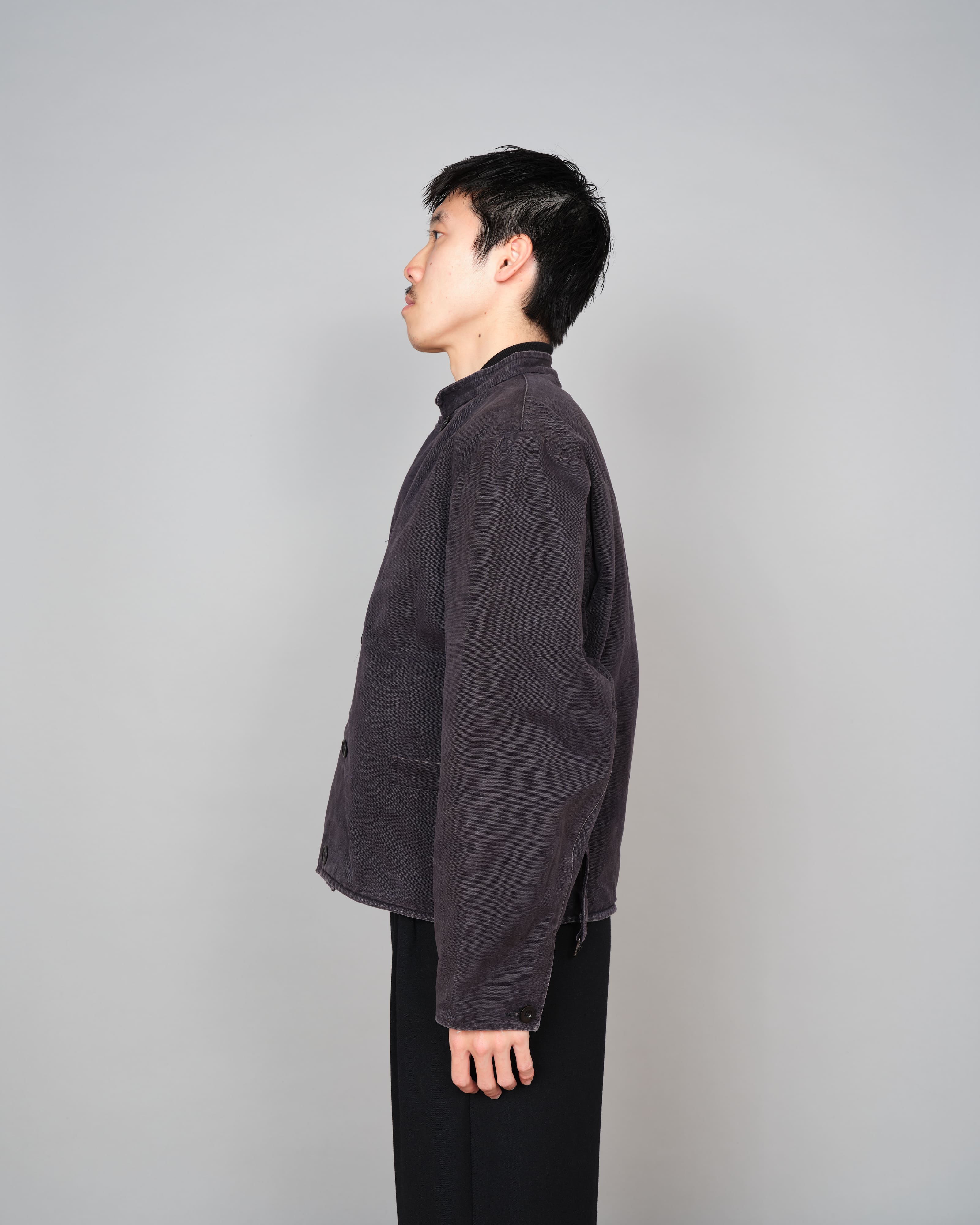 【~30's】Swedish Army Double Breasted Tank Crew Jacket Size.N100M