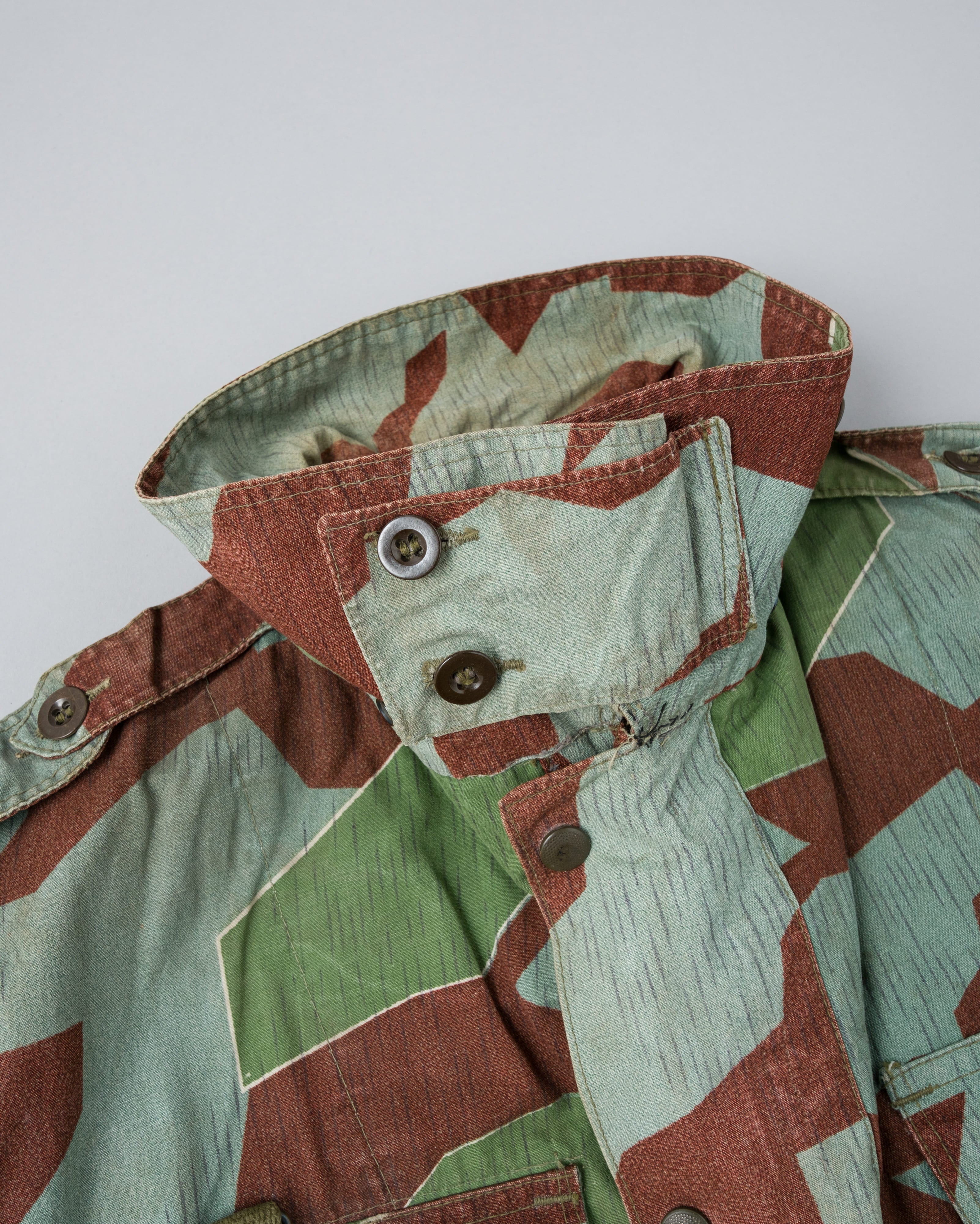 【~50’s】German Army Splinter Camouflage Paratrooper Jacket "Modified" "Bundeswehr"