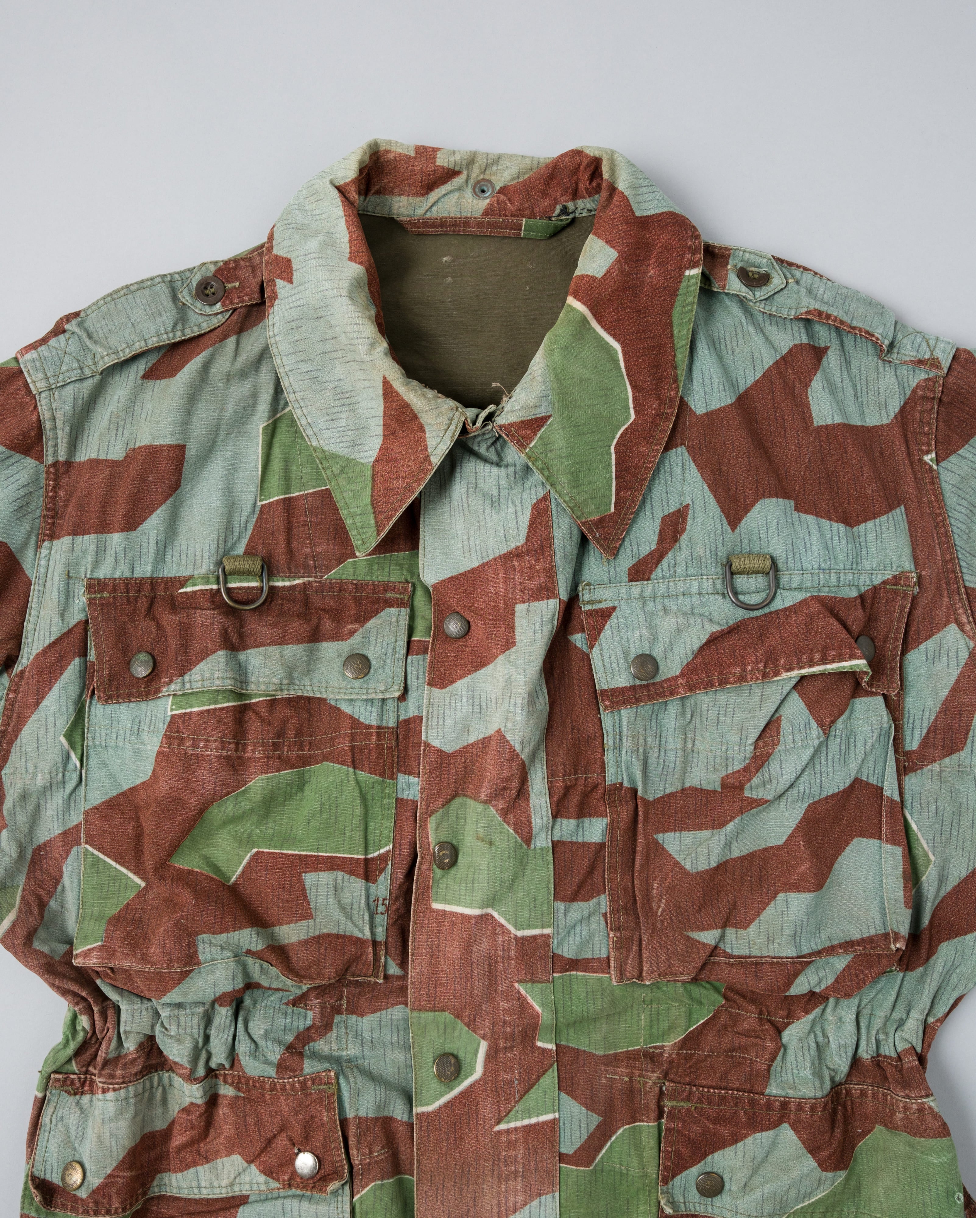【~50’s】German Army Splinter Camouflage Paratrooper Jacket "Modified" "Bundeswehr"