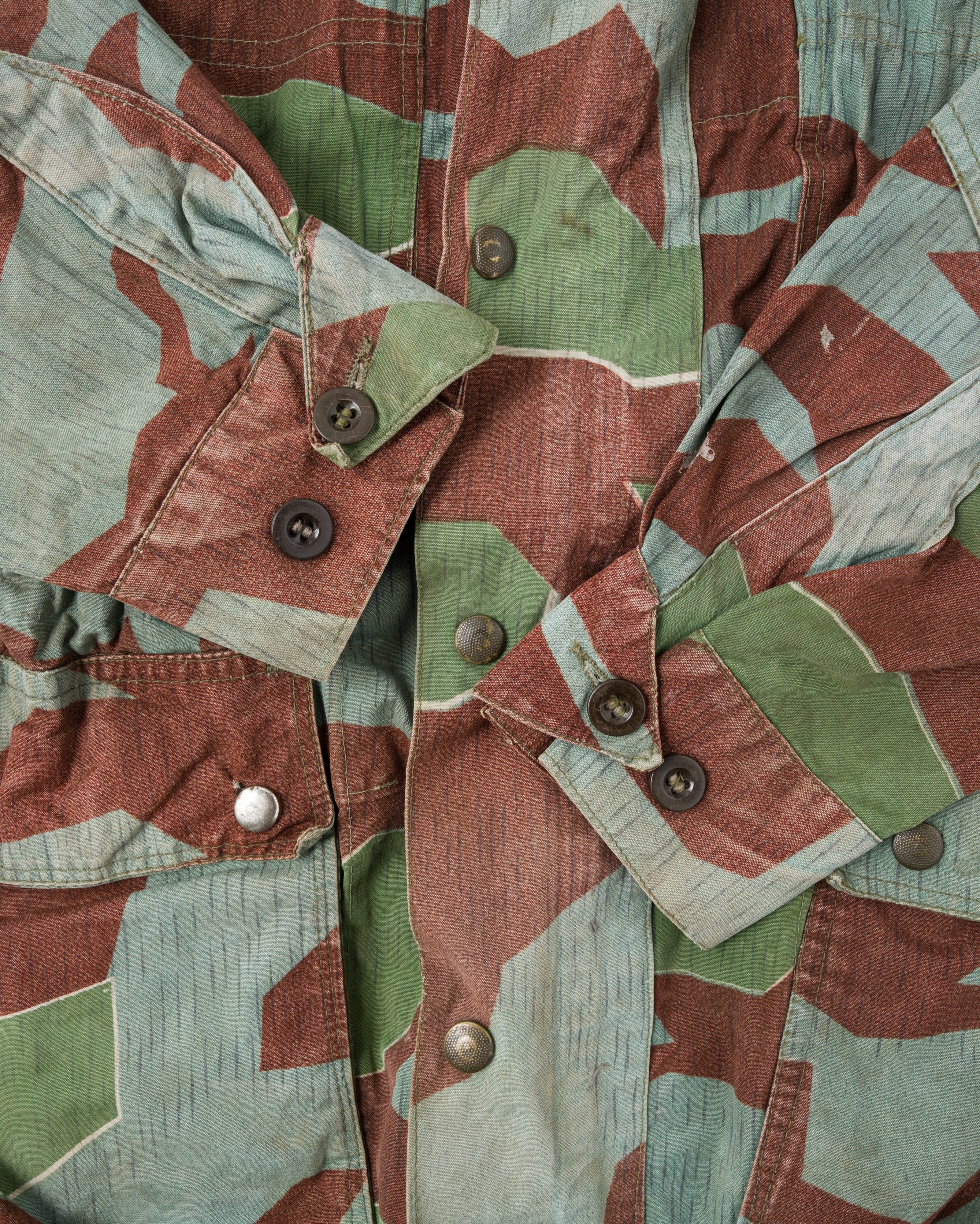 【~50’s】German Army Splinter Camouflage Paratrooper Jacket "Modified" "Bundeswehr"