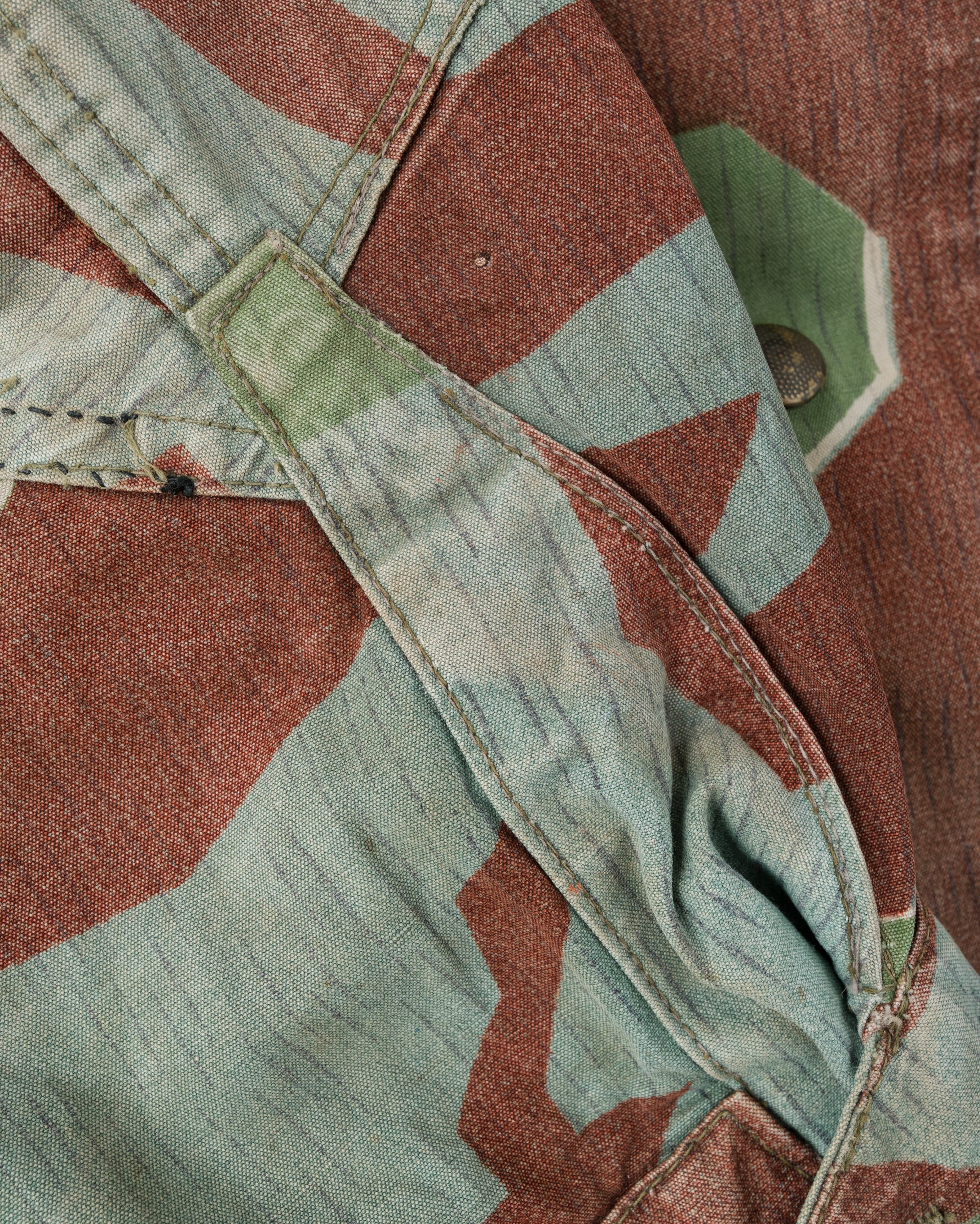 【~50’s】German Army Splinter Camouflage Paratrooper Jacket "Modified" "Bundeswehr"