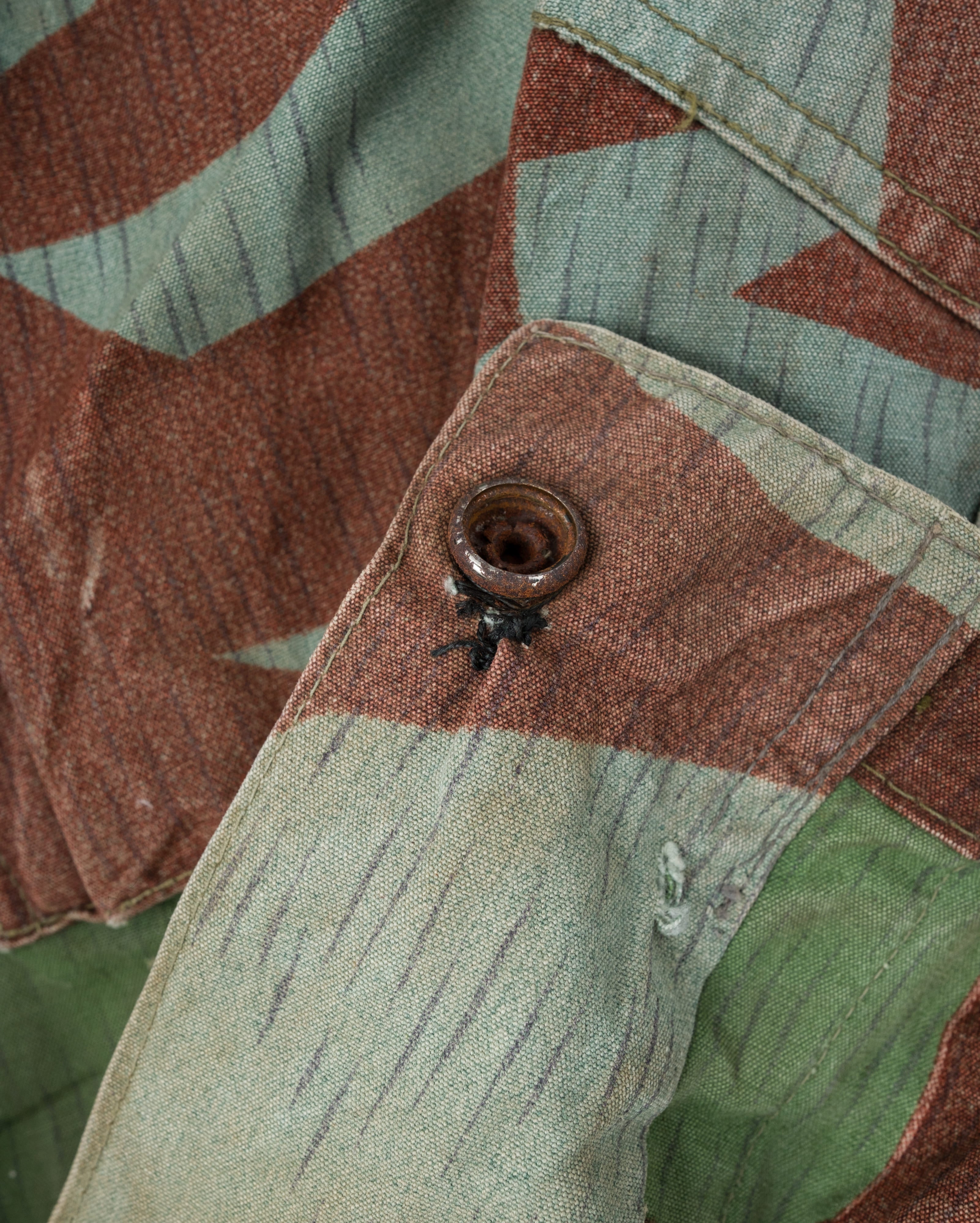 【~50’s】German Army Splinter Camouflage Paratrooper Jacket "Modified" "Bundeswehr"