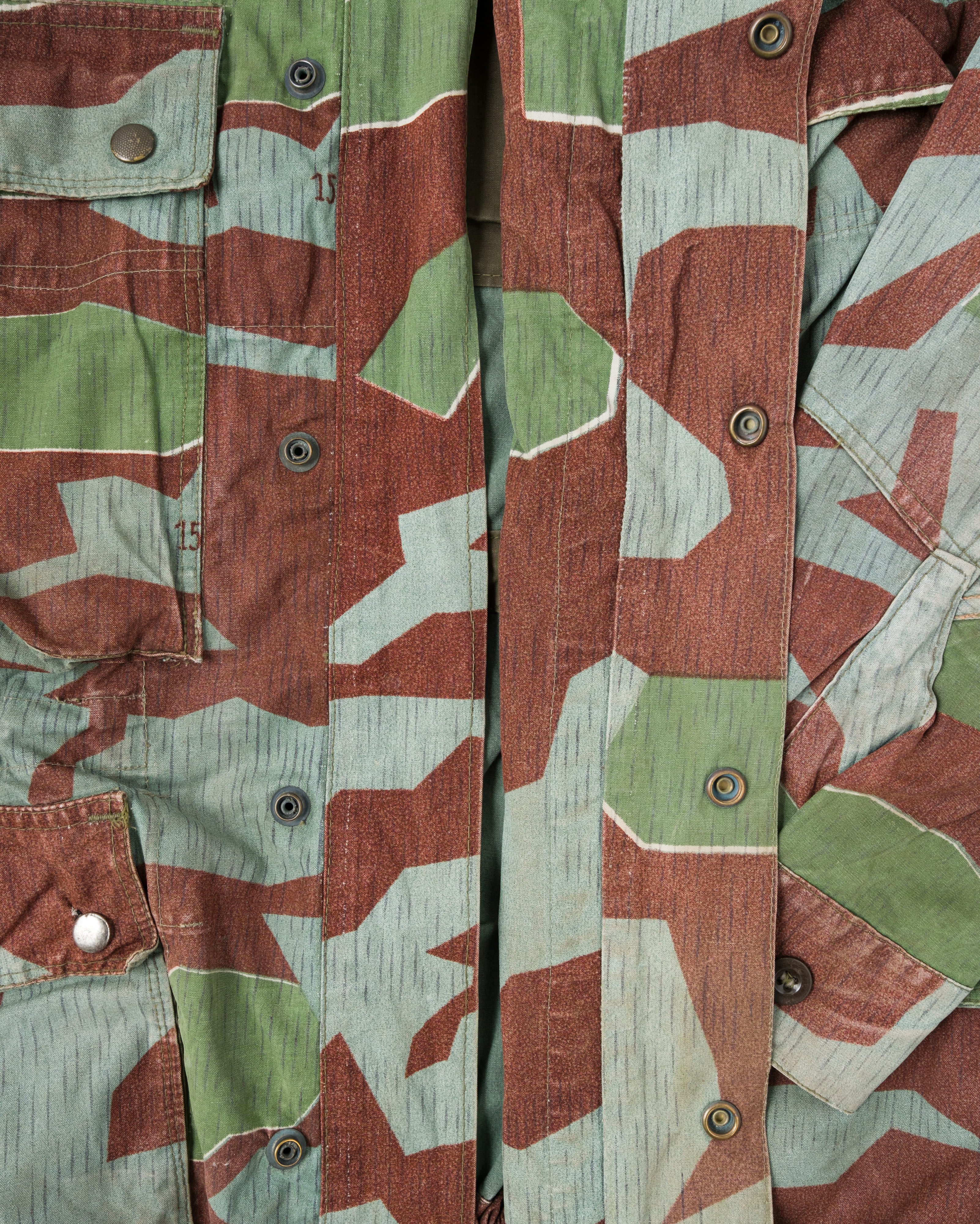 【~50’s】German Army Splinter Camouflage Paratrooper Jacket "Modified" "Bundeswehr"