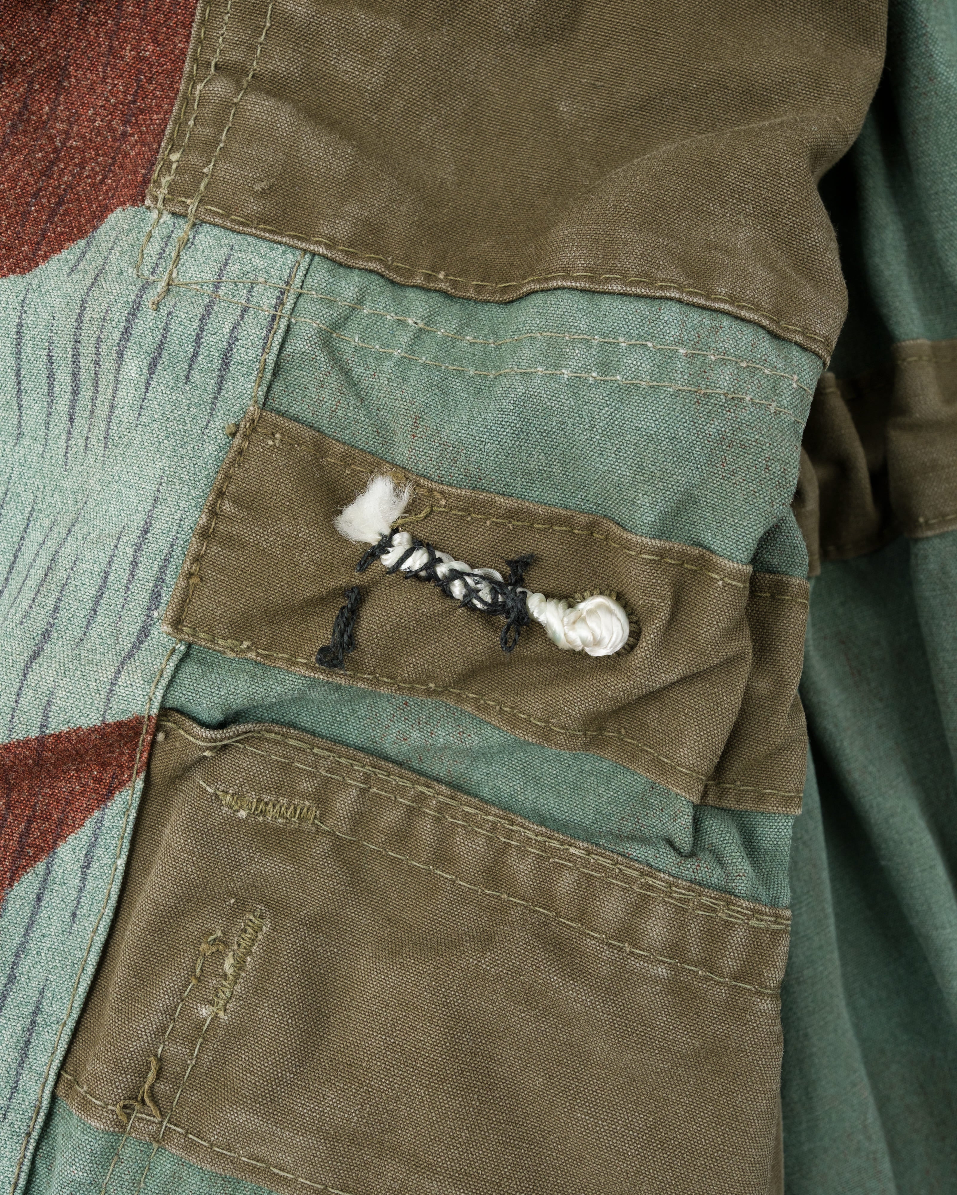 【~50’s】German Army Splinter Camouflage Paratrooper Jacket "Modified" "Bundeswehr"