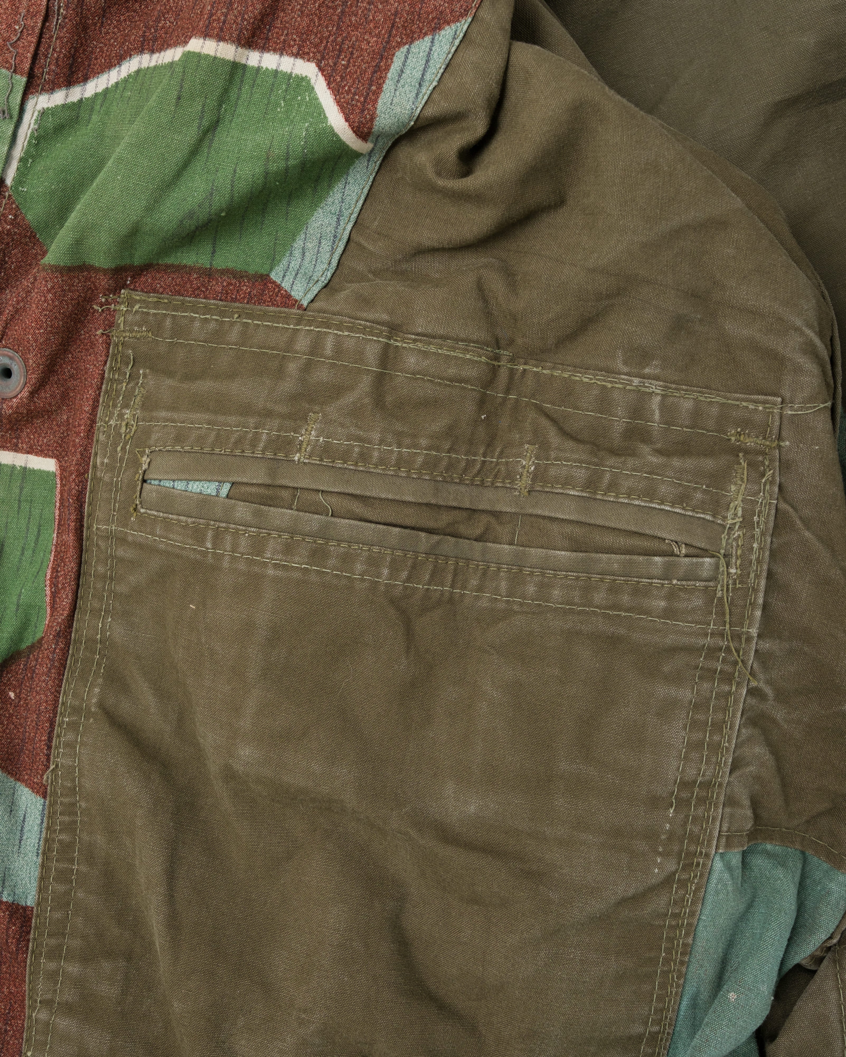 【~50’s】German Army Splinter Camouflage Paratrooper Jacket "Modified" "Bundeswehr"