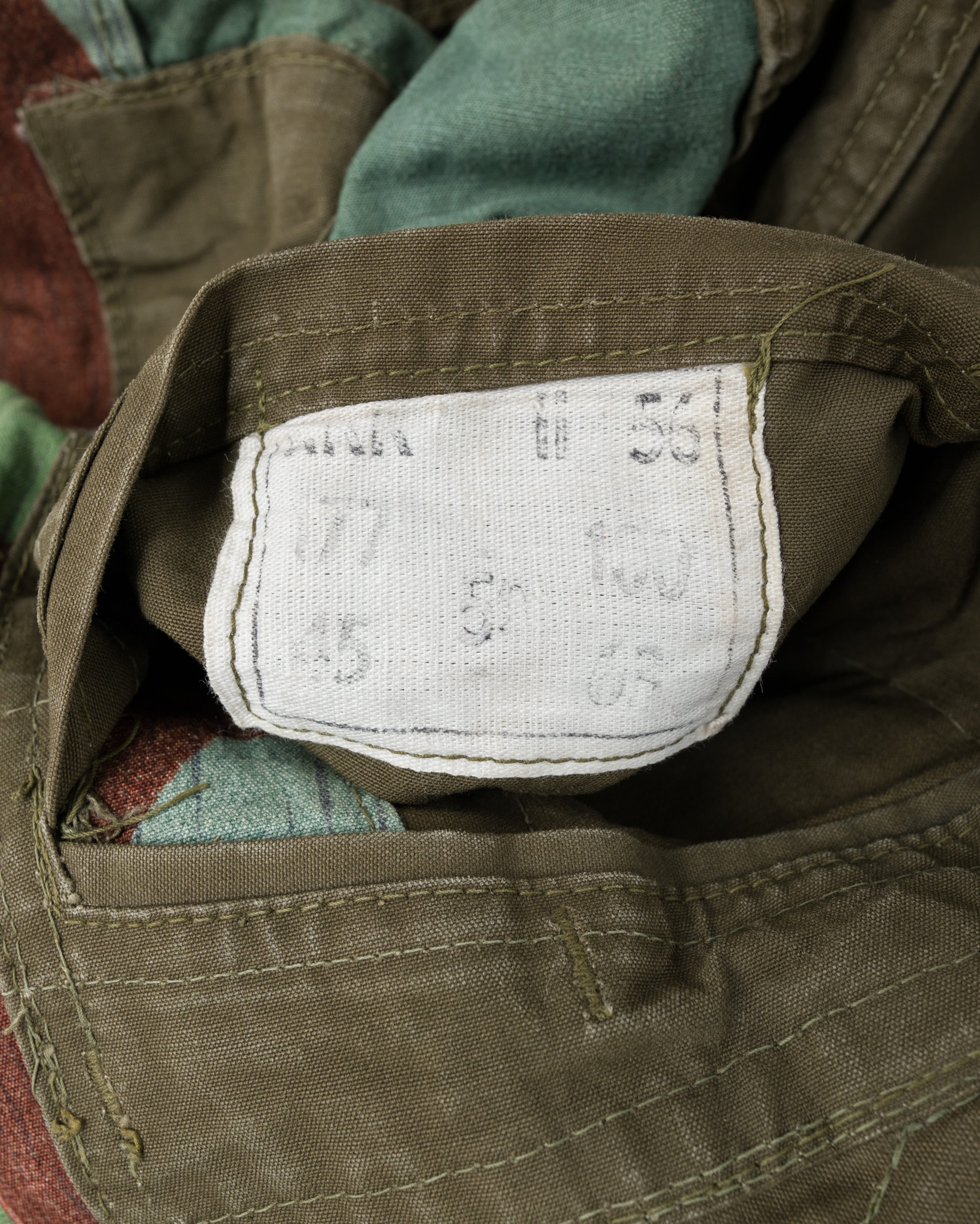 【~50’s】German Army Splinter Camouflage Paratrooper Jacket "Modified" "Bundeswehr"