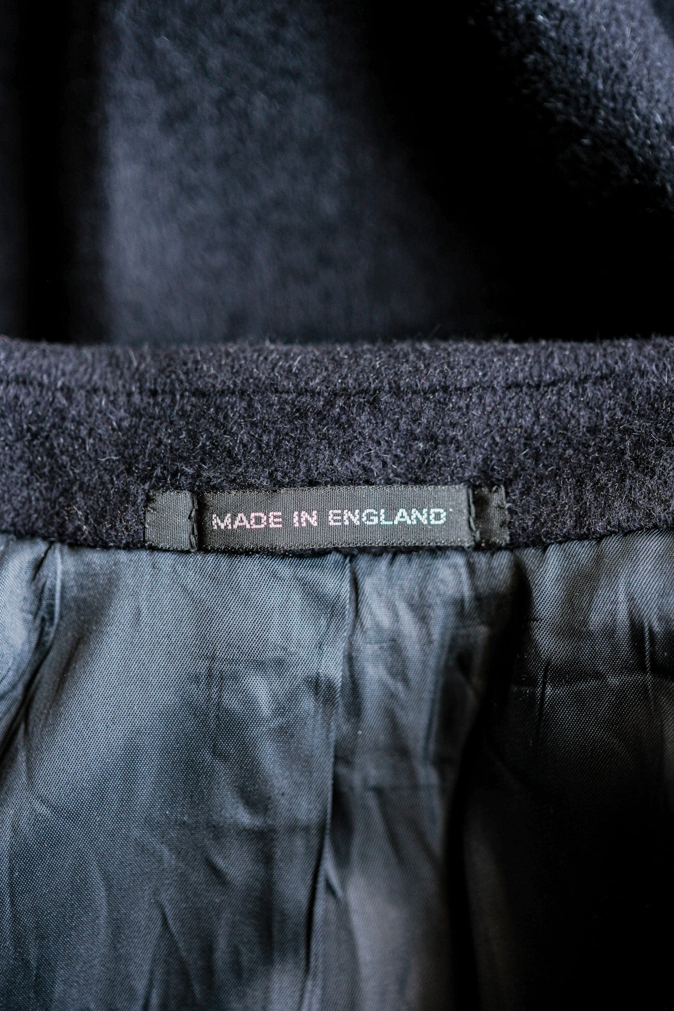 【~00's】Old ARNYS PARIS Saddle Shoulder Angora Balmacaan Coat Size.42