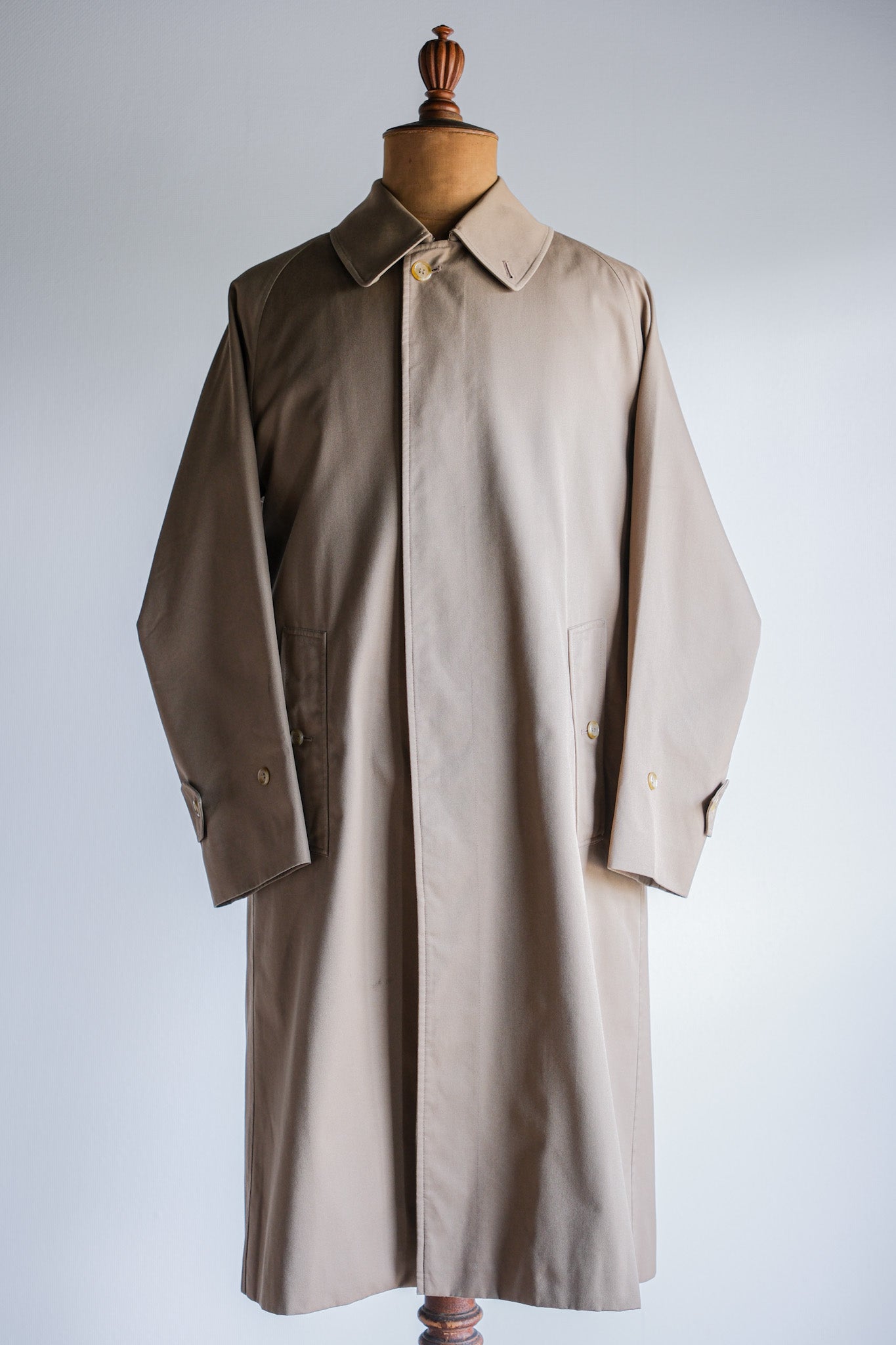 【~70's】Vintage Burberrys Single Raglan Balmacaan Coat Size.42REG