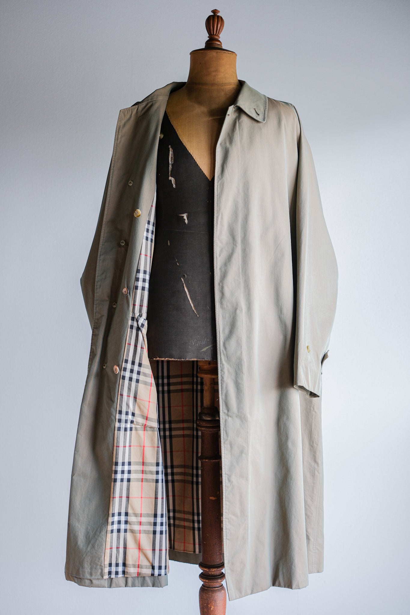 【~90's】Vintage Burberrys Single Raglan Balmacaan Coat C100 Size.56RL "TAMAMUSHI"