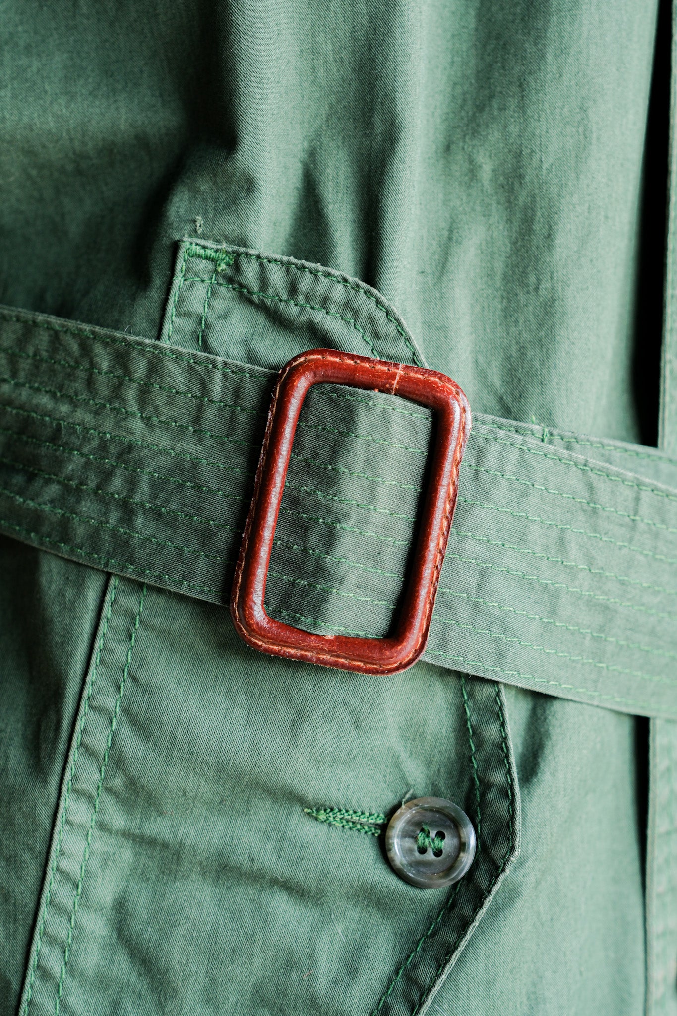 【~90's】Old ARNYS PARIS Raglan Sleeve Trench Coat Size.52