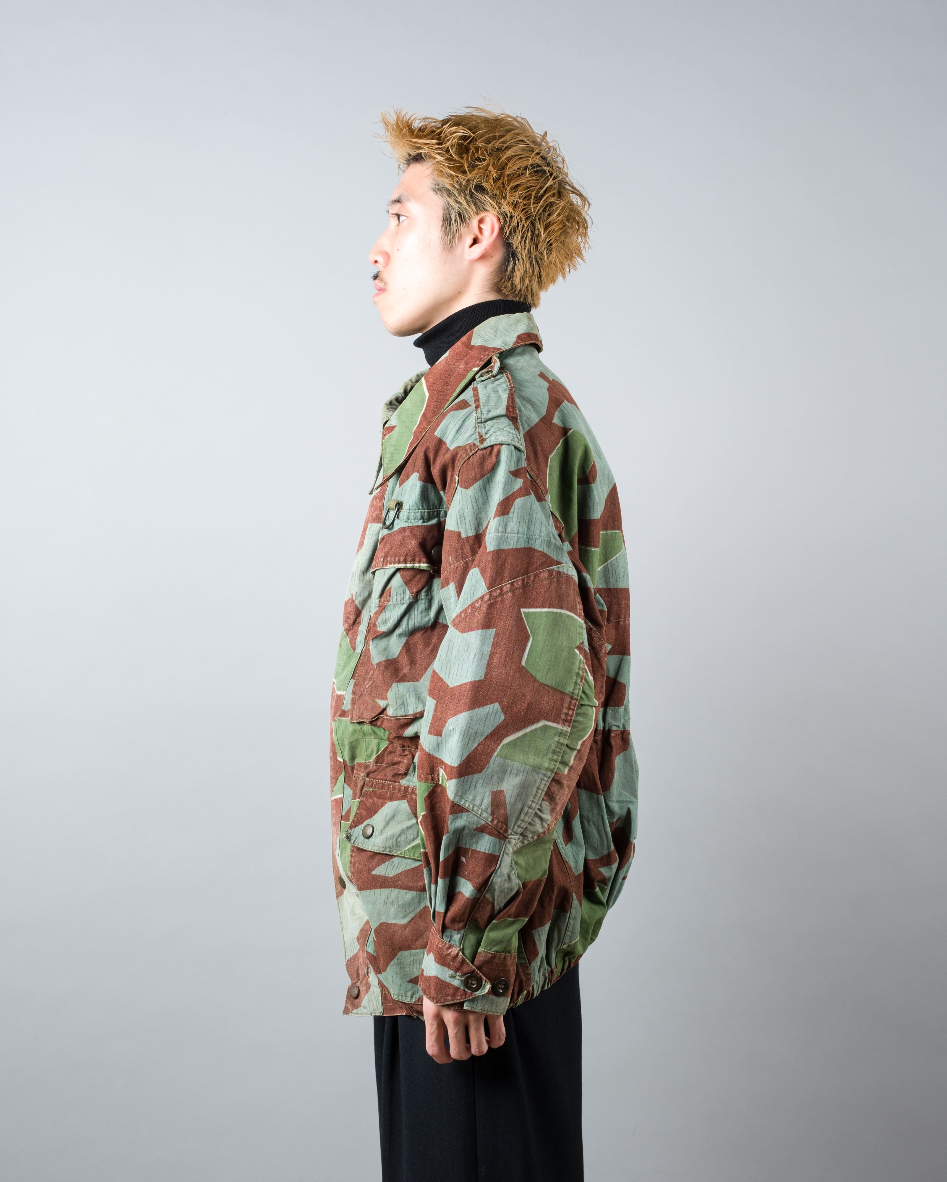 【~50’s】German Army Splinter Camouflage Paratrooper Jacket "Modified" "Bundeswehr"