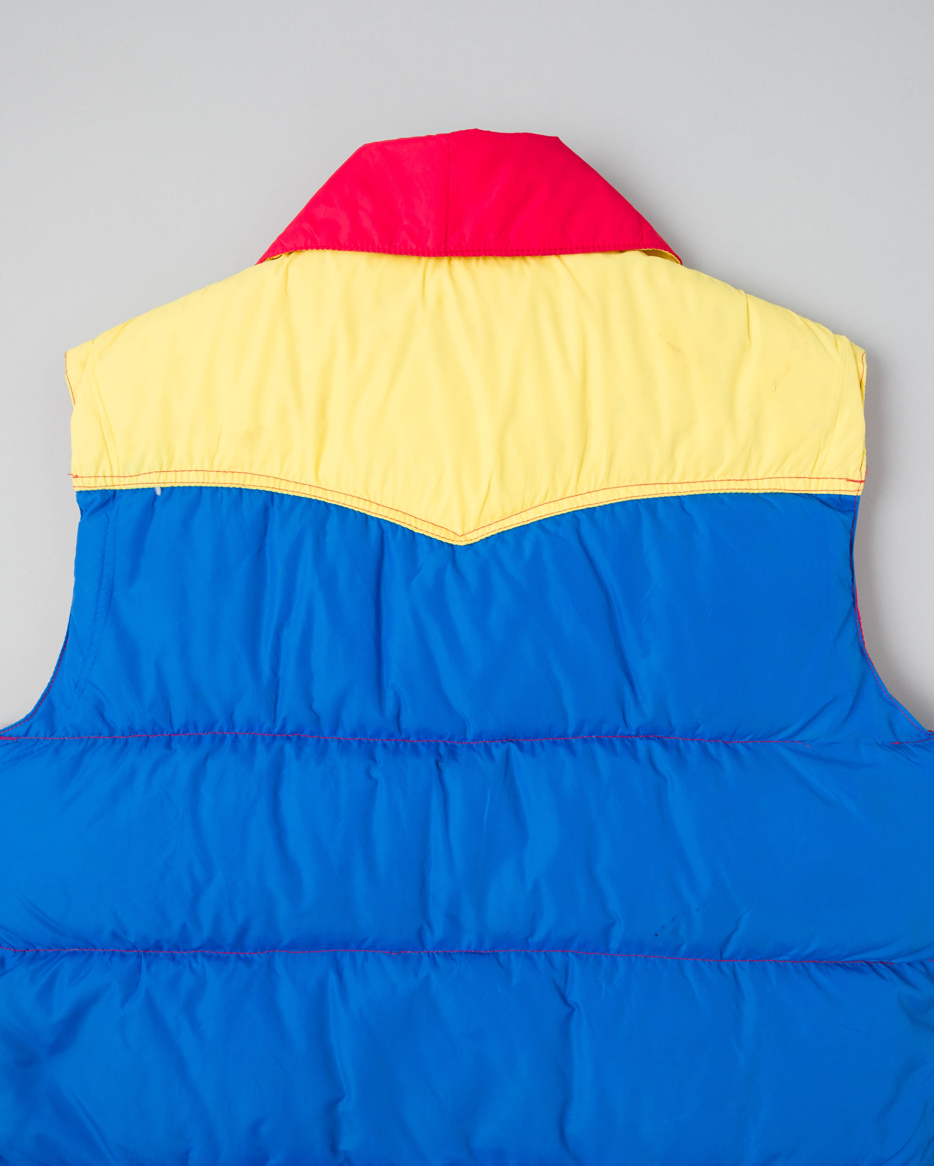 【~90’s】Old Schott 3 Tone Puffer Down Vest Size.XL