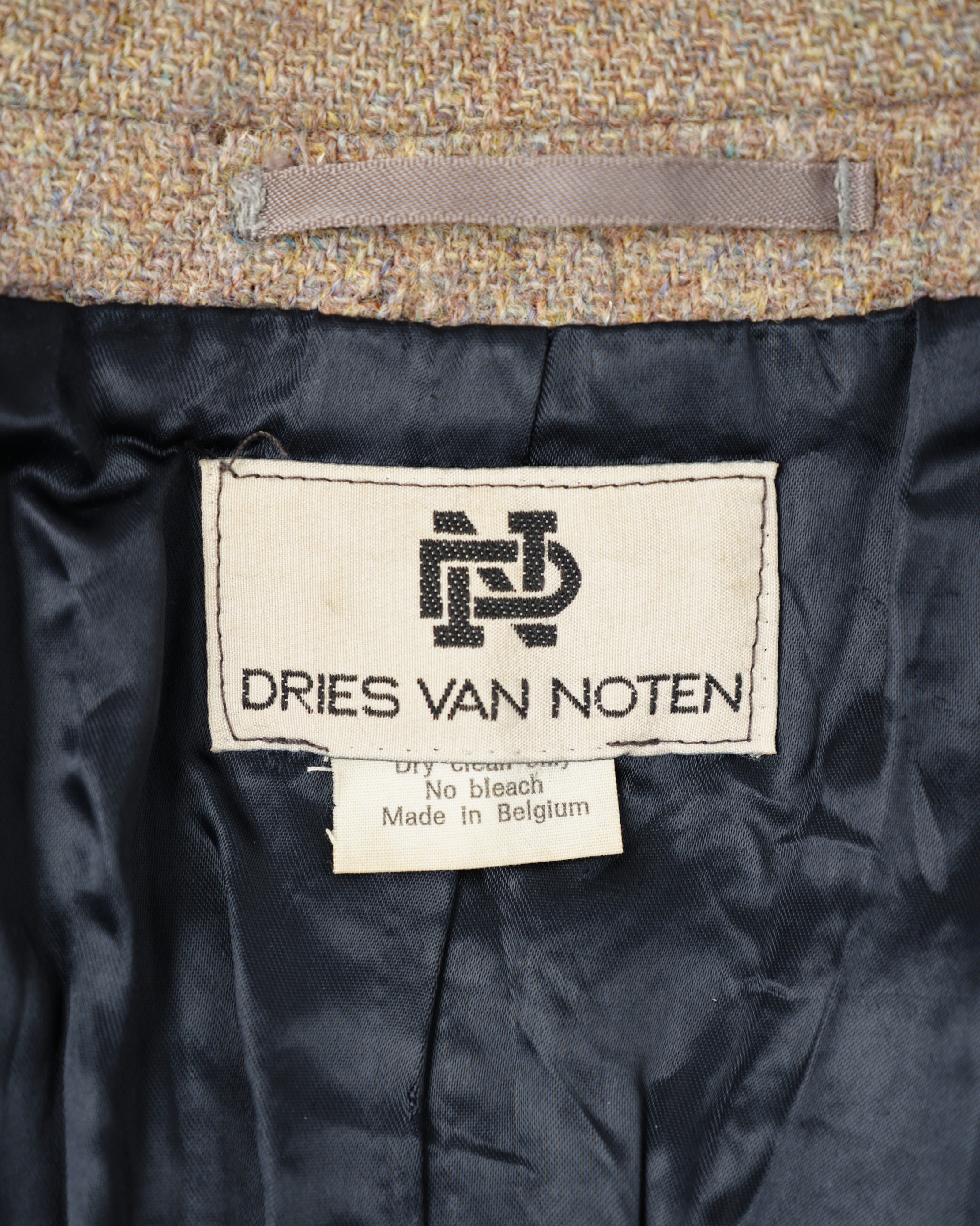 【~90’s】Old DRIES VAN NOTEN Wool 3B Tailored Jacket