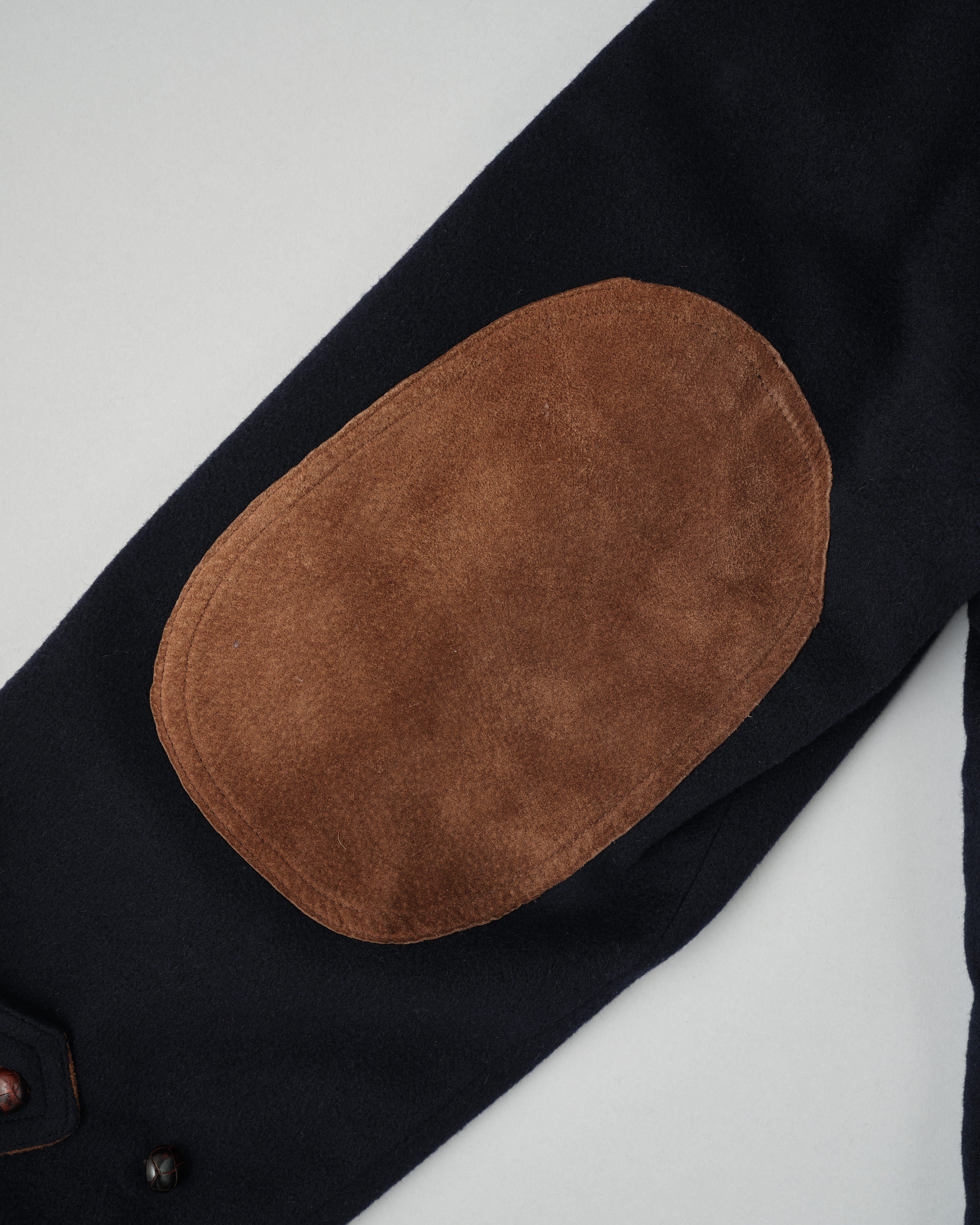 【~80’s】Old GUCCI Fur Collar Cashmere Jacket Size.52