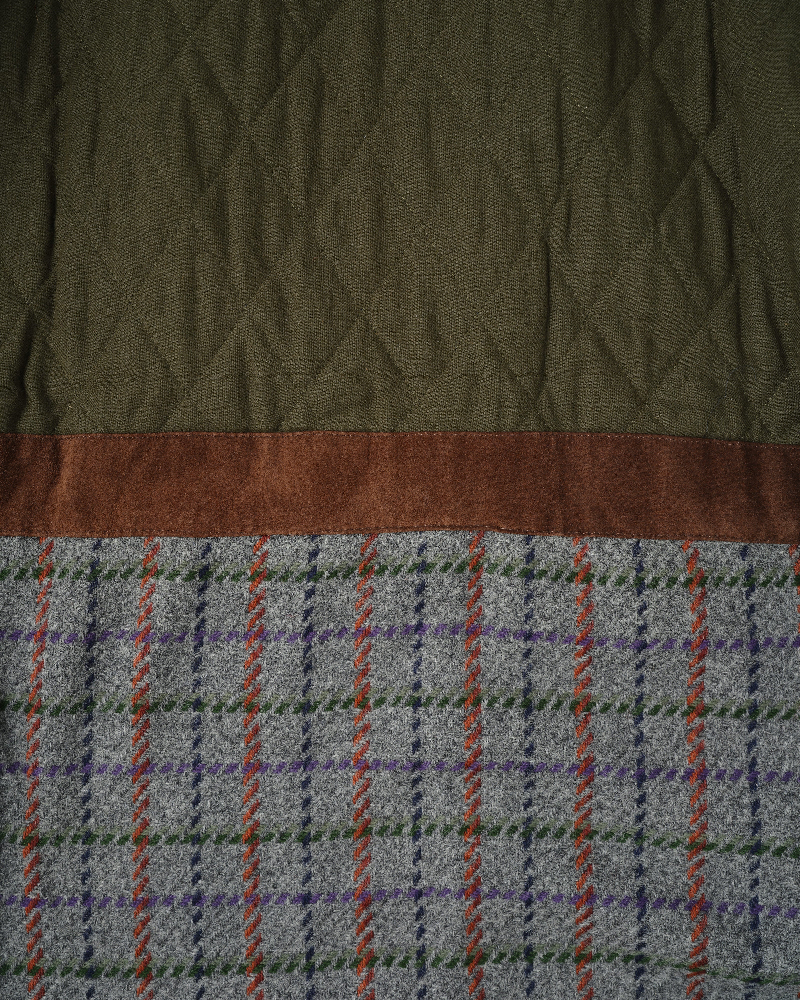 【~80’s】Old GUCCI Fur Collar Cashmere Jacket Size.52