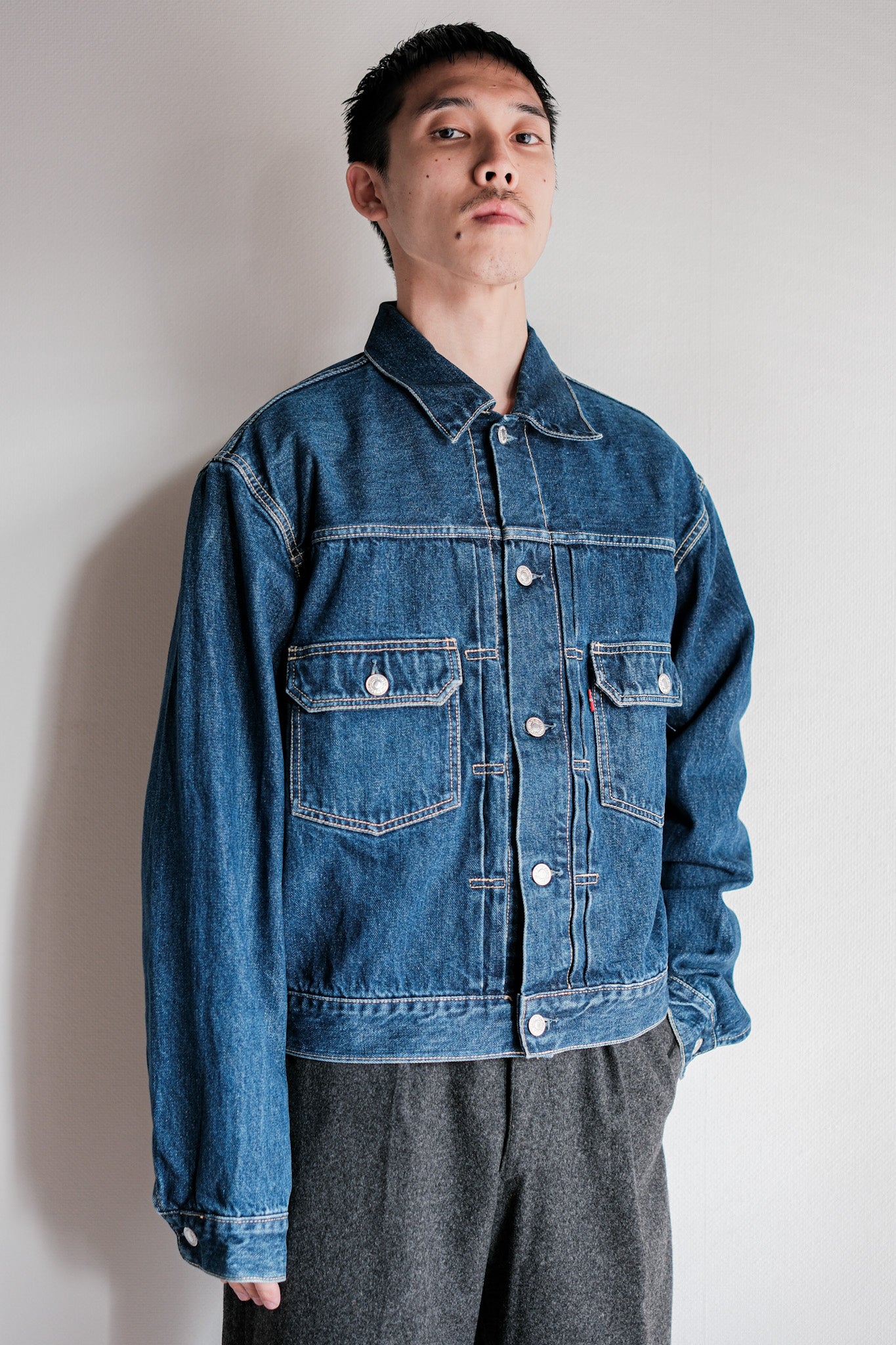 【~90's】Euro Levi's 70502-01 Denim Jacket Size.XL "2nd Type"