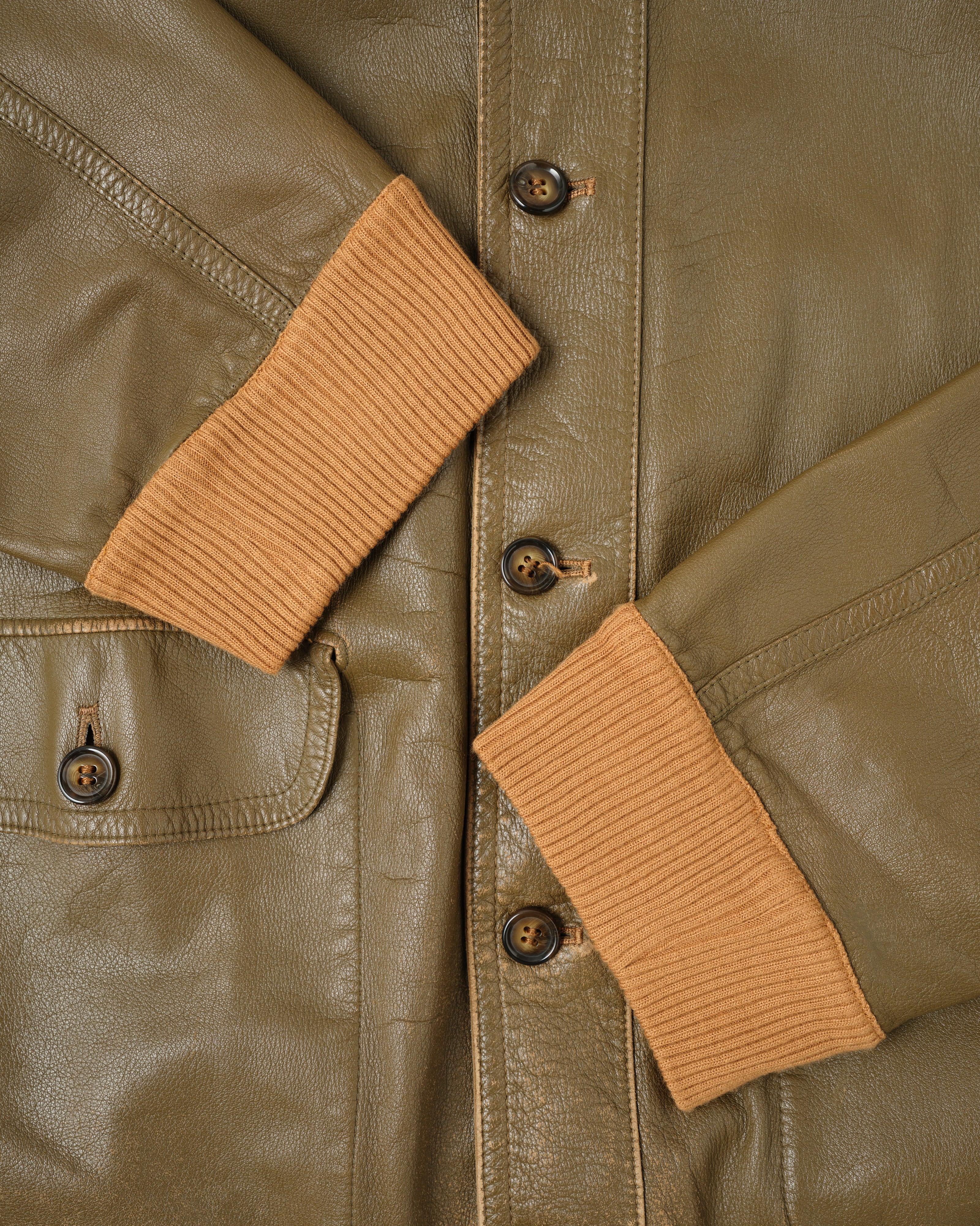 【~90's】Old ARNYS PARIS Valstarino Type Reversible Leather Blouson Size.52