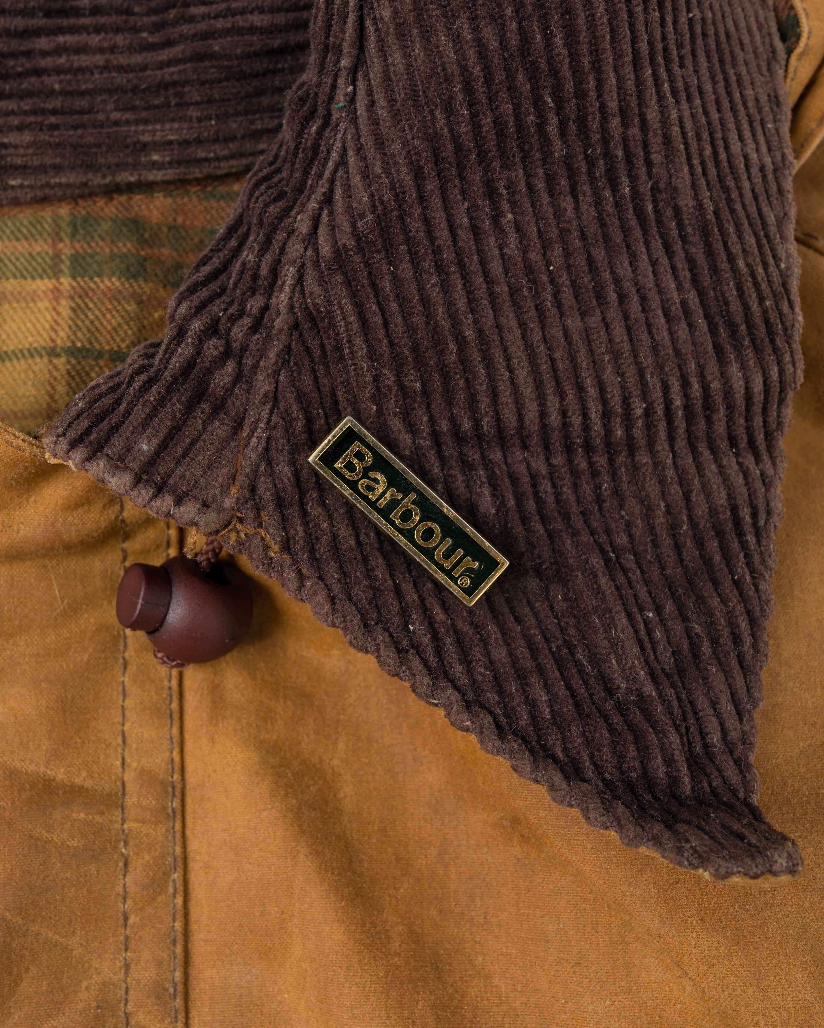 【~90’s】Vintage Barbour Waxed Cotton Smock Jacket "LONGSHOREMAN" 3 Crest