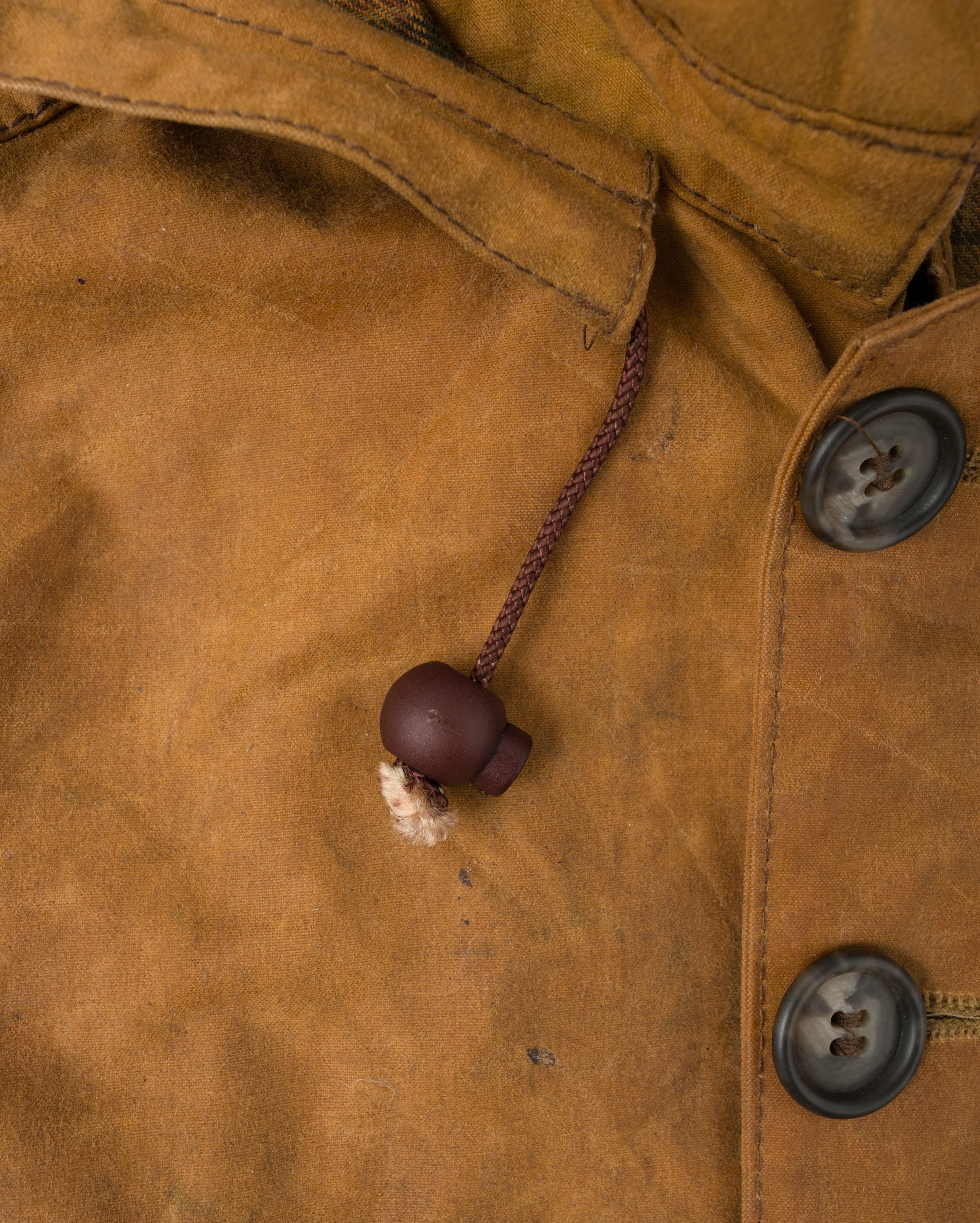 【~90’s】Vintage Barbour Waxed Cotton Smock Jacket "LONGSHOREMAN" 3 Crest