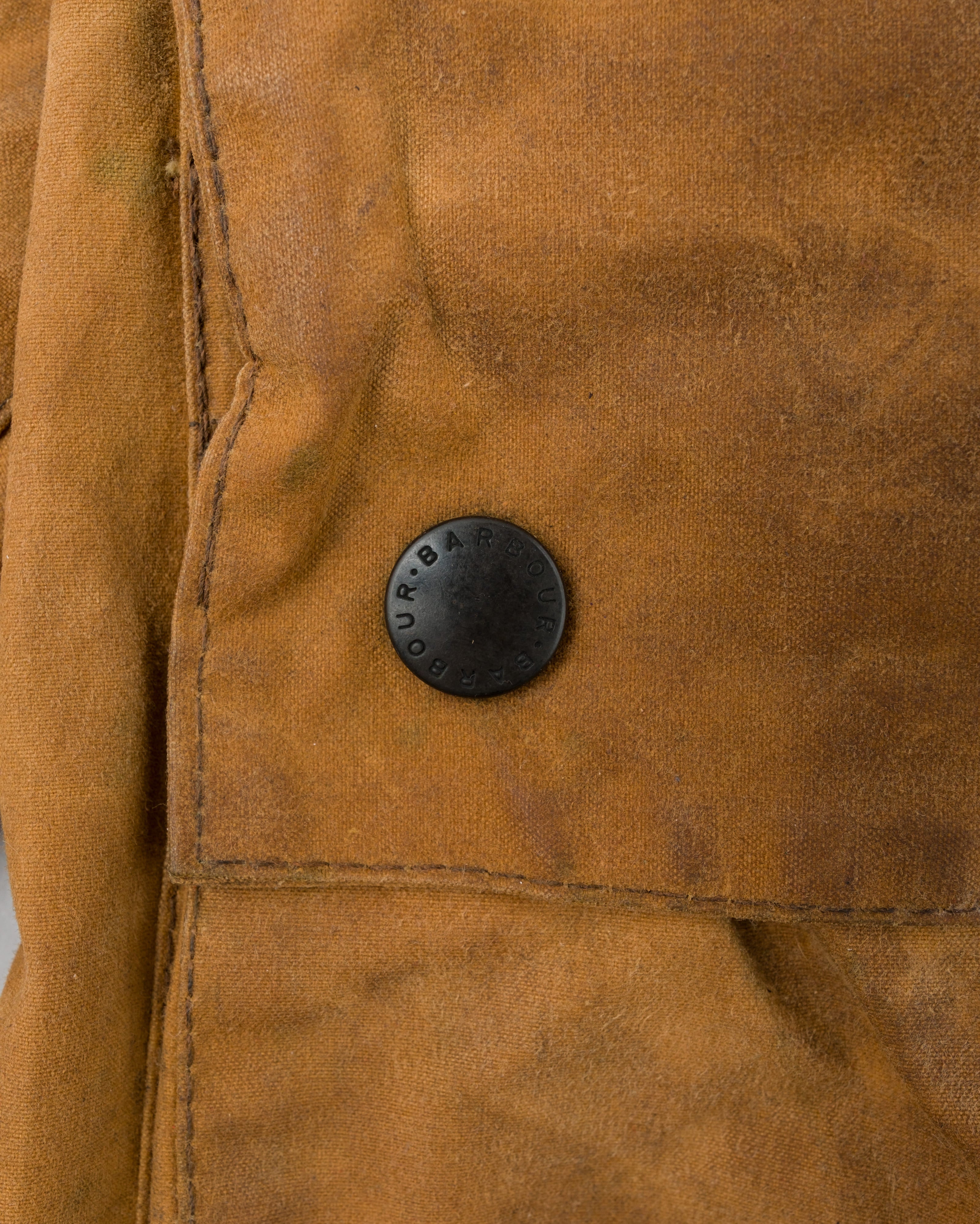 【~90’s】Vintage Barbour Waxed Cotton Smock Jacket "LONGSHOREMAN" 3 Crest