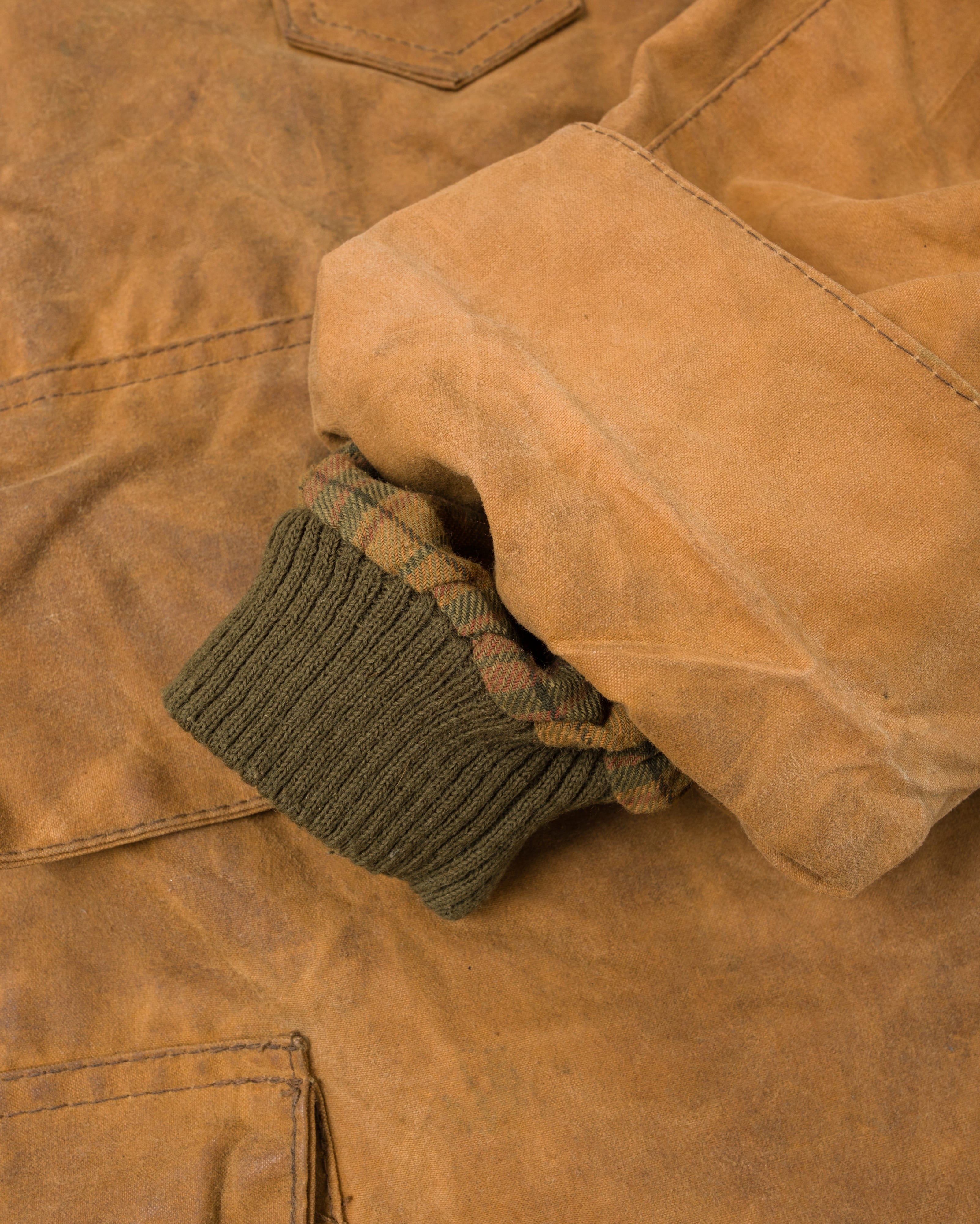 【~90’s】Vintage Barbour Waxed Cotton Smock Jacket "LONGSHOREMAN" 3 Crest