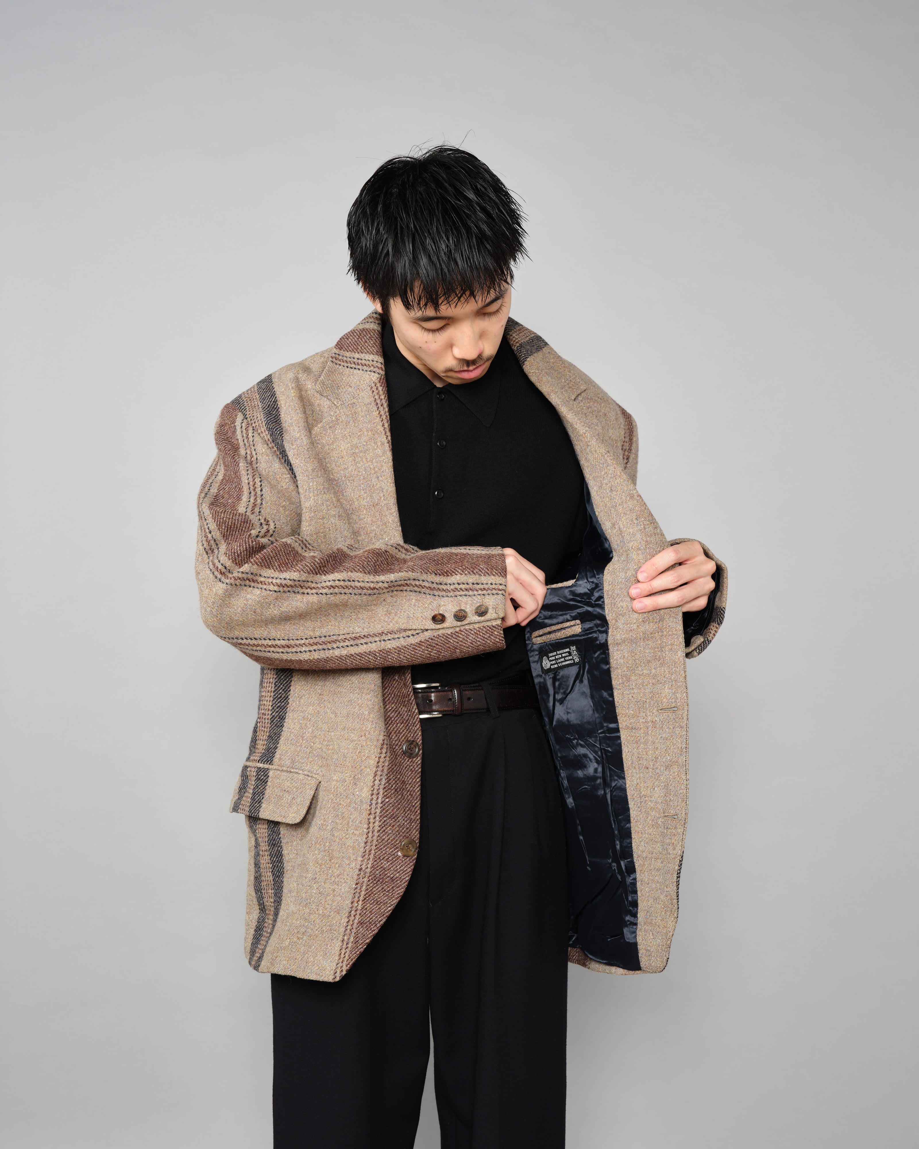 【~90’s】Old DRIES VAN NOTEN Wool 3B Tailored Jacket