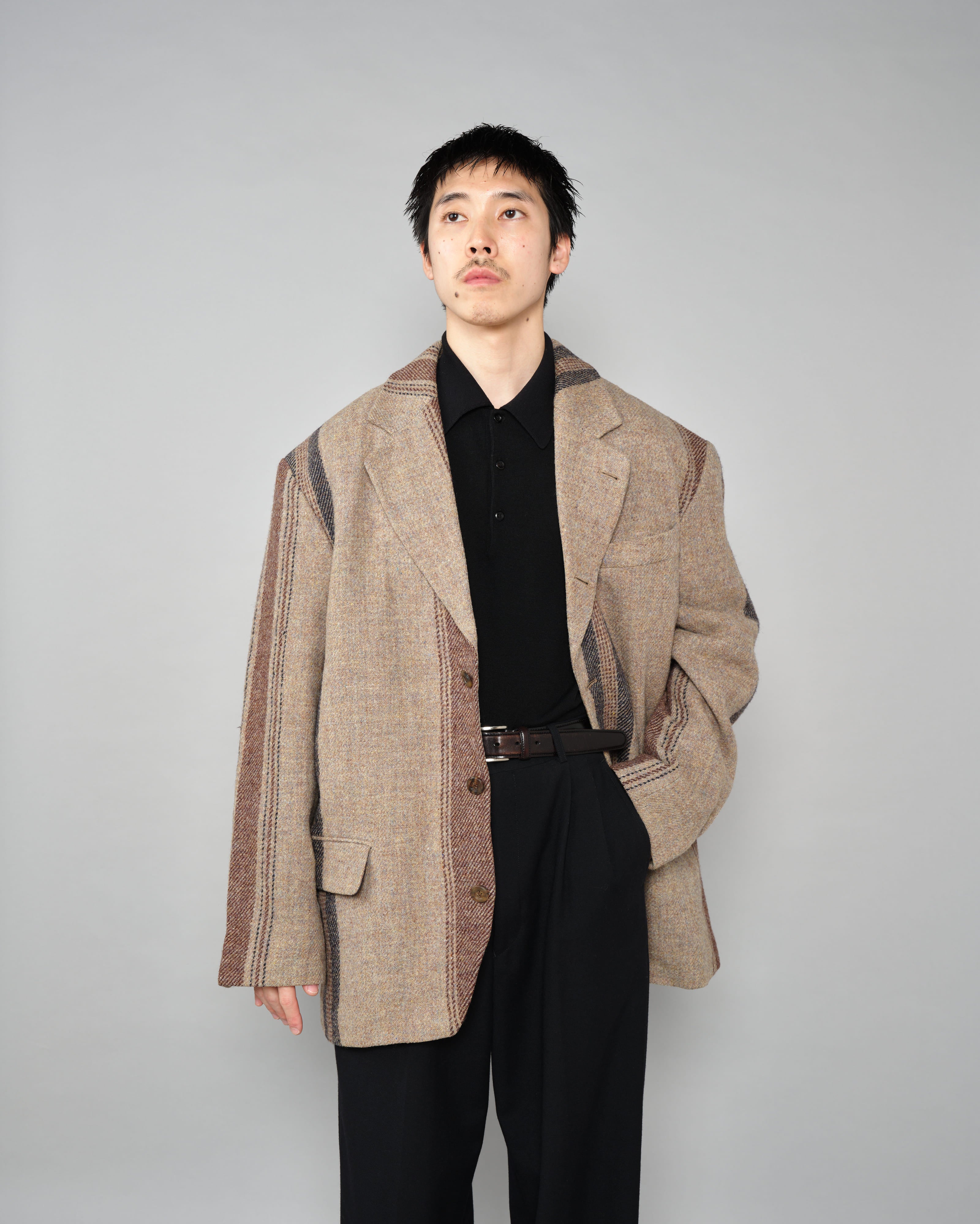 【~90’s】Old DRIES VAN NOTEN Wool 3B Tailored Jacket