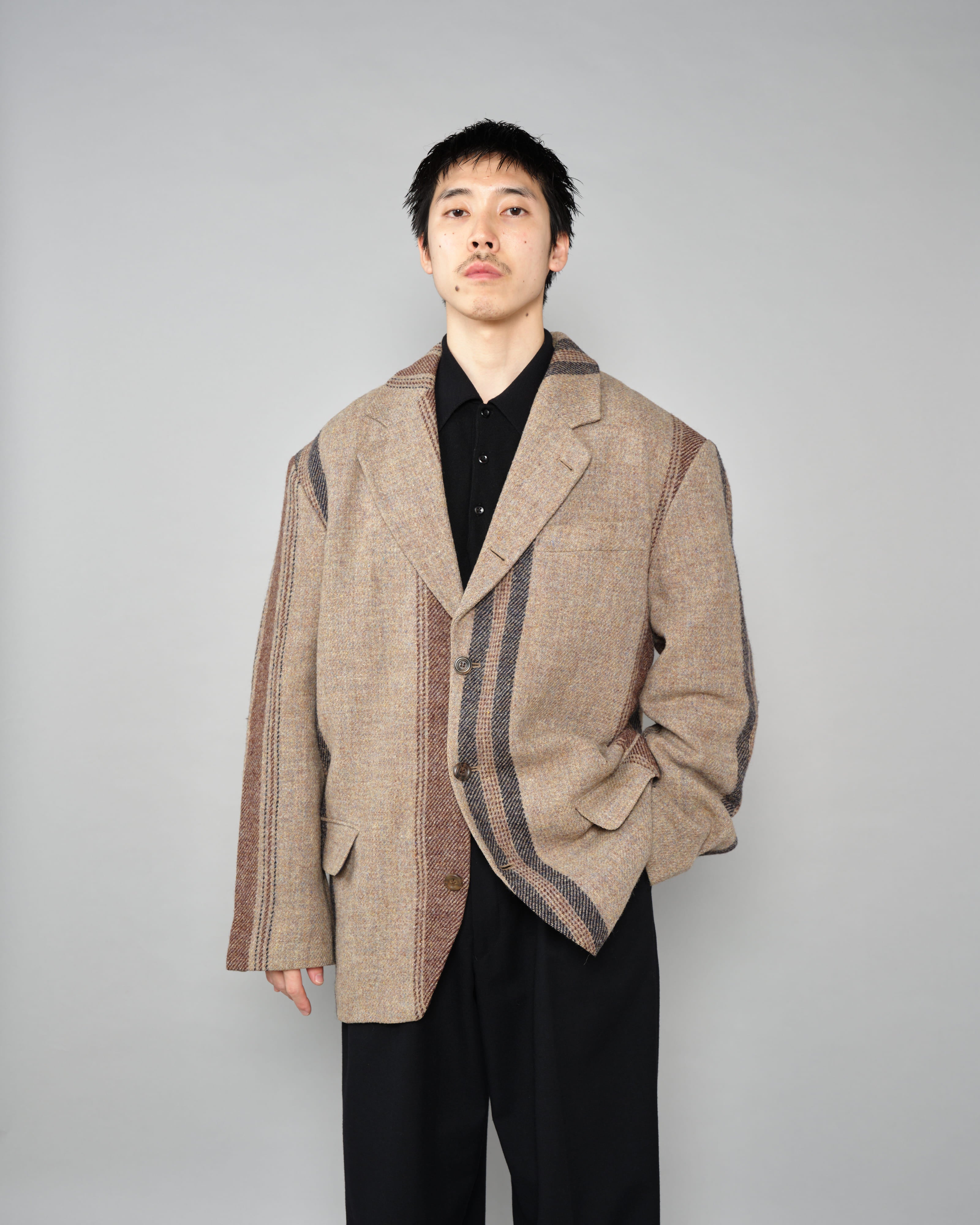 【~90’s】Old DRIES VAN NOTEN Wool 3B Tailored Jacket