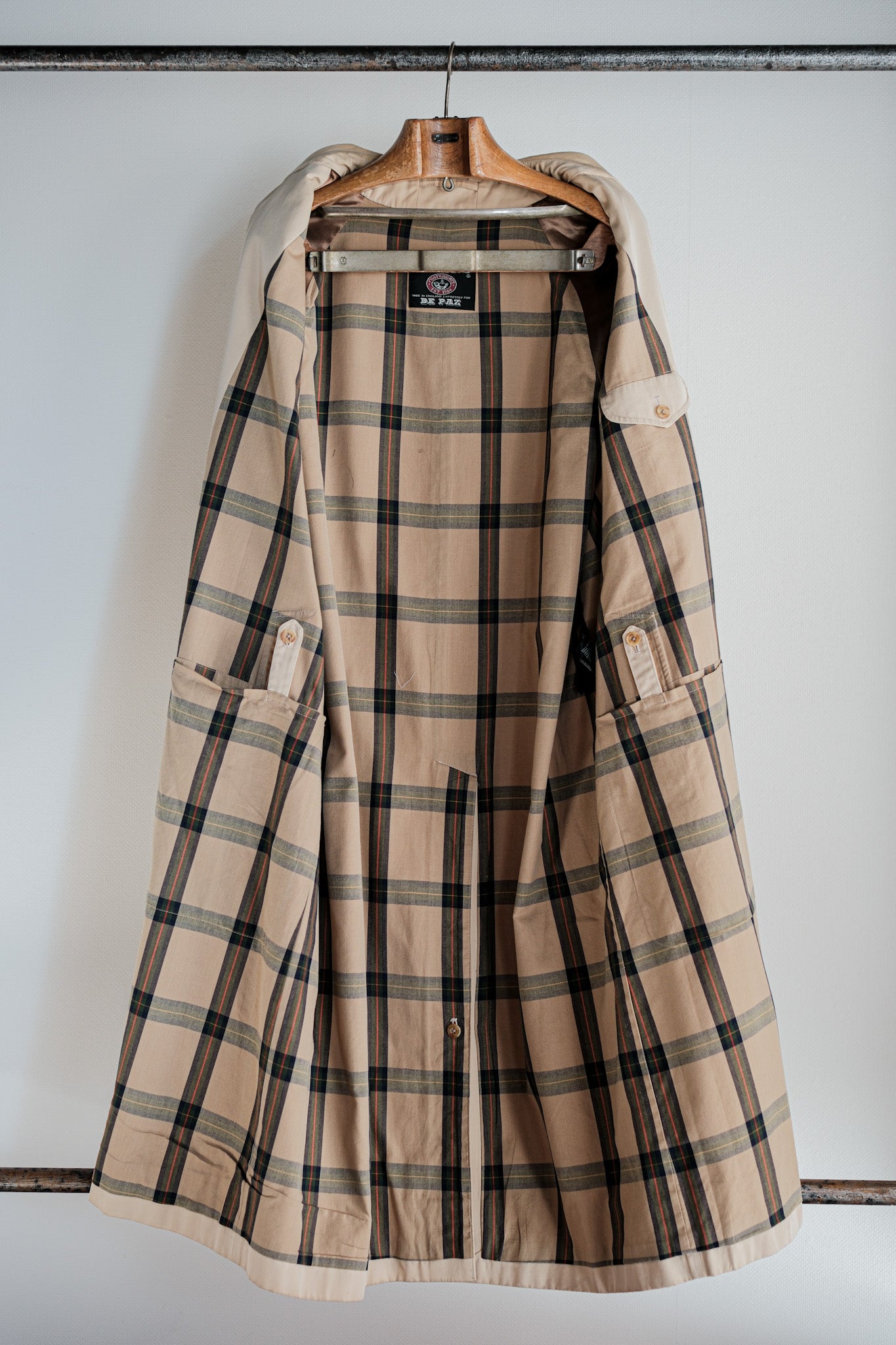 【~90's】Old INVERTERE Raglan Sleeve Balmacaan Coat C100 Size.42R "DE PAZ 別注"