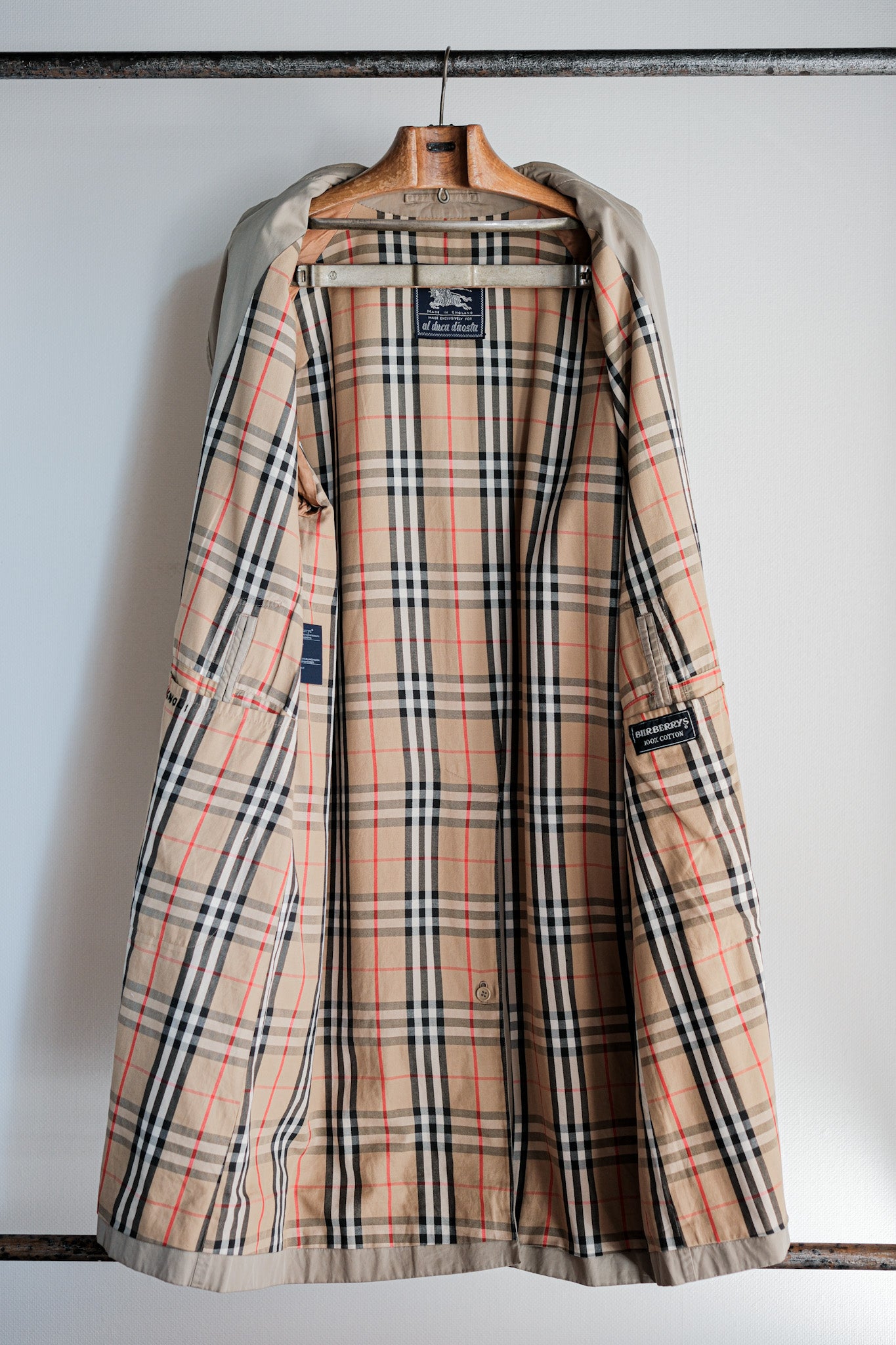 【~80's】Vintage Burberrys Single Raglan Balmacaan Coat C100 Size.48REG "AL DUCA D'AOSTA 別注"
