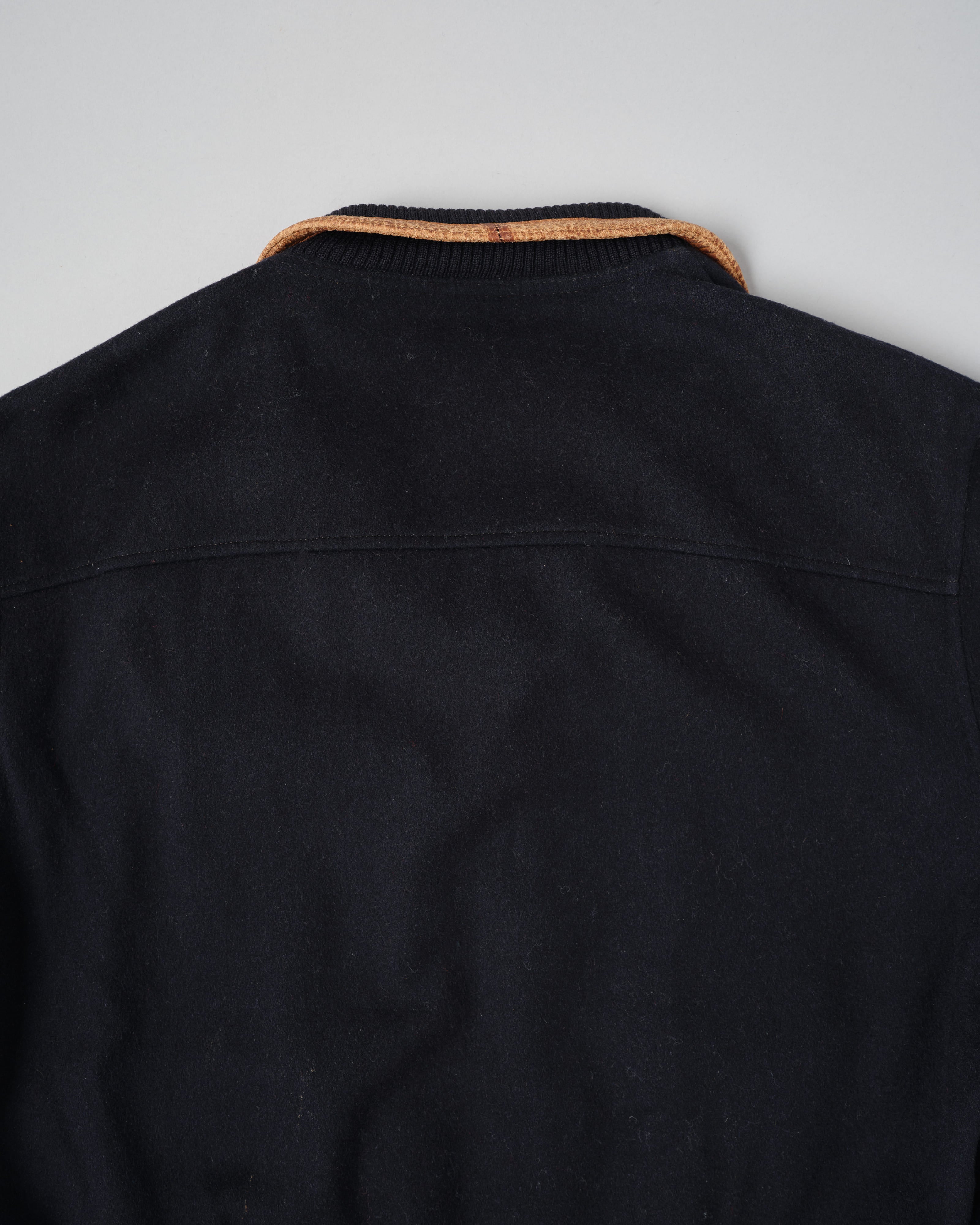 【~80's】Vintage Façonnable Wool Nylon Blouson Size.5