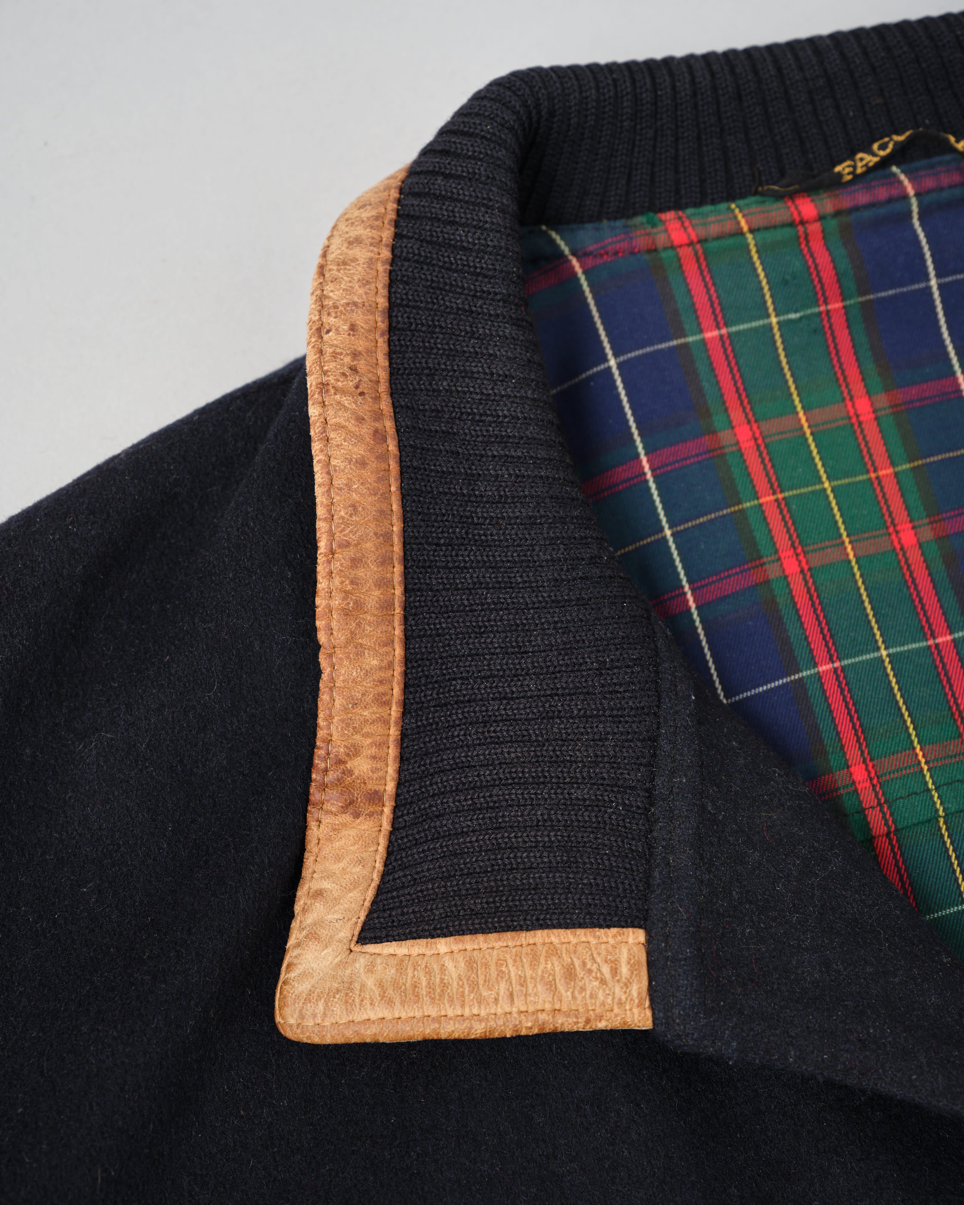 【~80's】Vintage Façonnable Wool Nylon Blouson Size.5