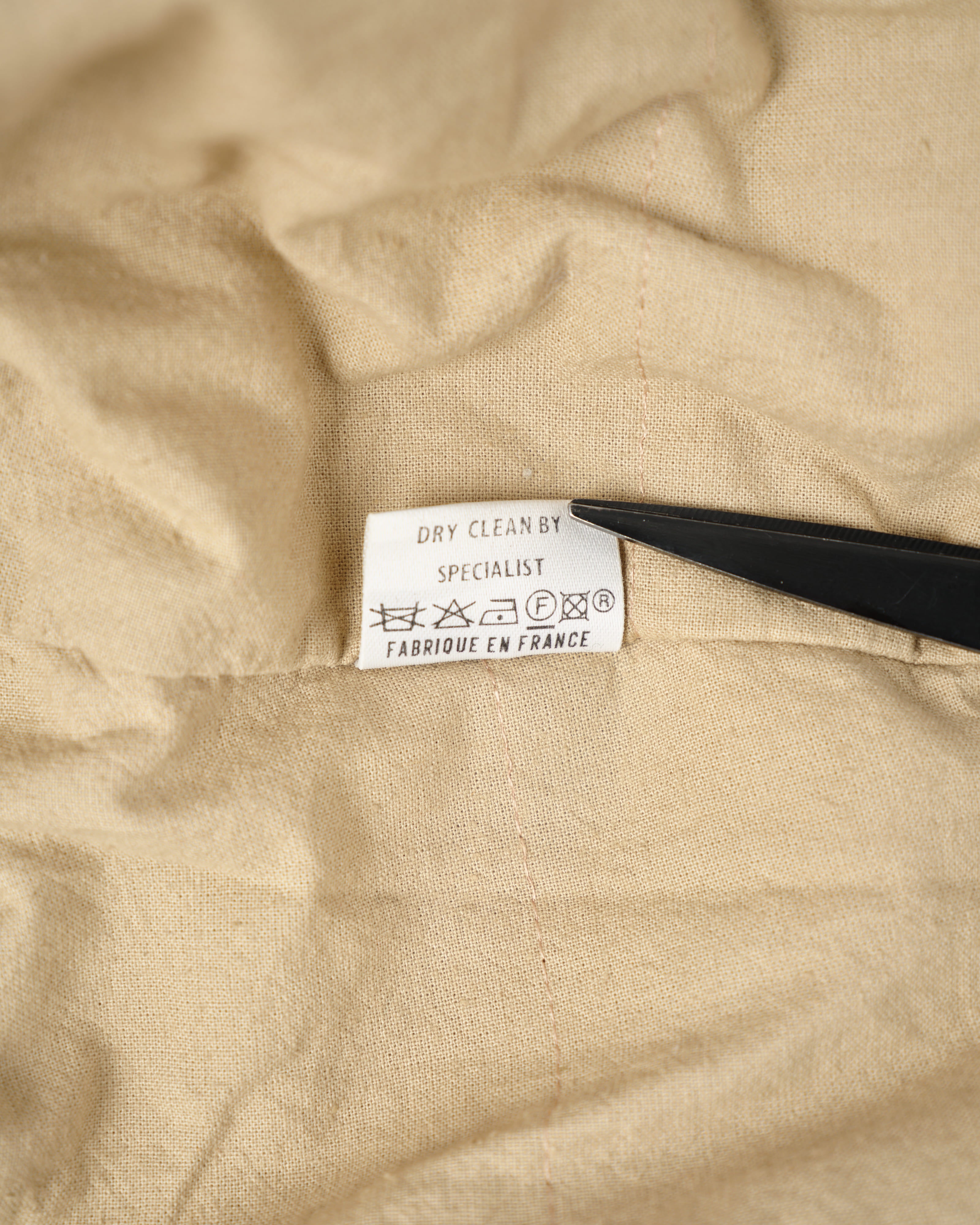 【~80's】Old CHEVIGNON Switching Design Shawl Collar Jacket Size.XL