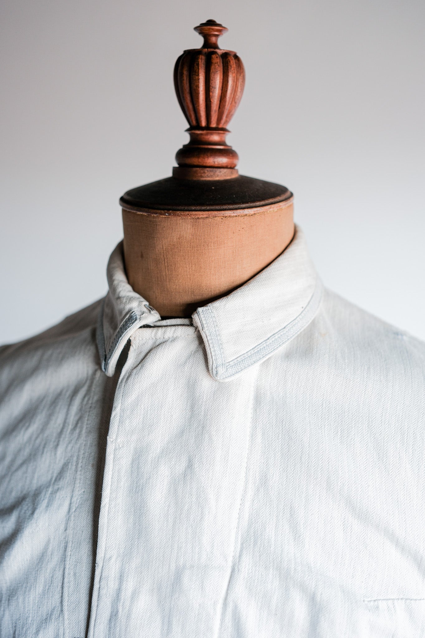 【~40's】German Air Force Drillich HBT Linen Jacket "Luftwaffe"