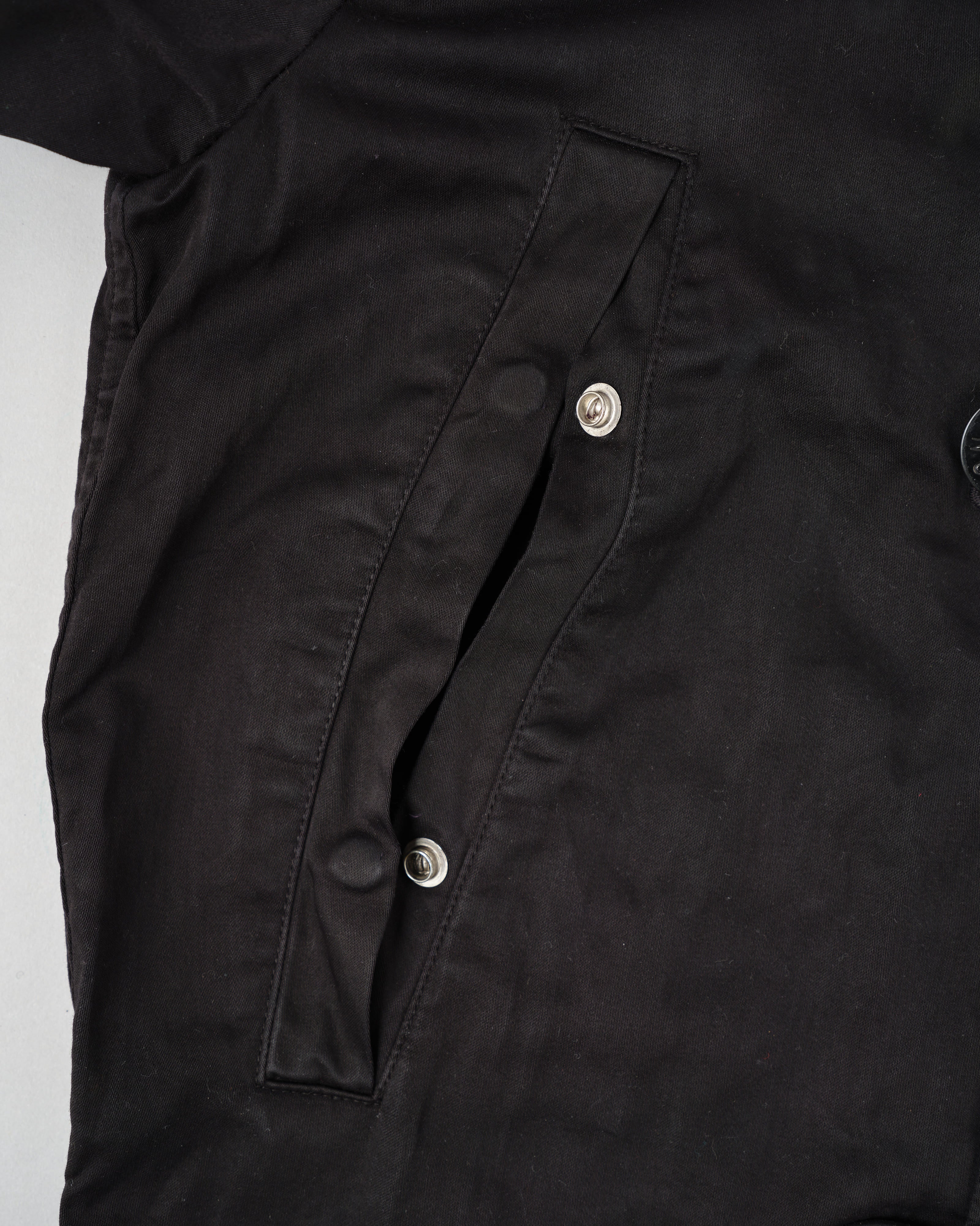 【06AW】เสื้อแจ็คเก็ตตัวสั้นมีฮู้ดผ้าฝ้าย Old STONE ISLAND Size.S "RASO GOMMATO"