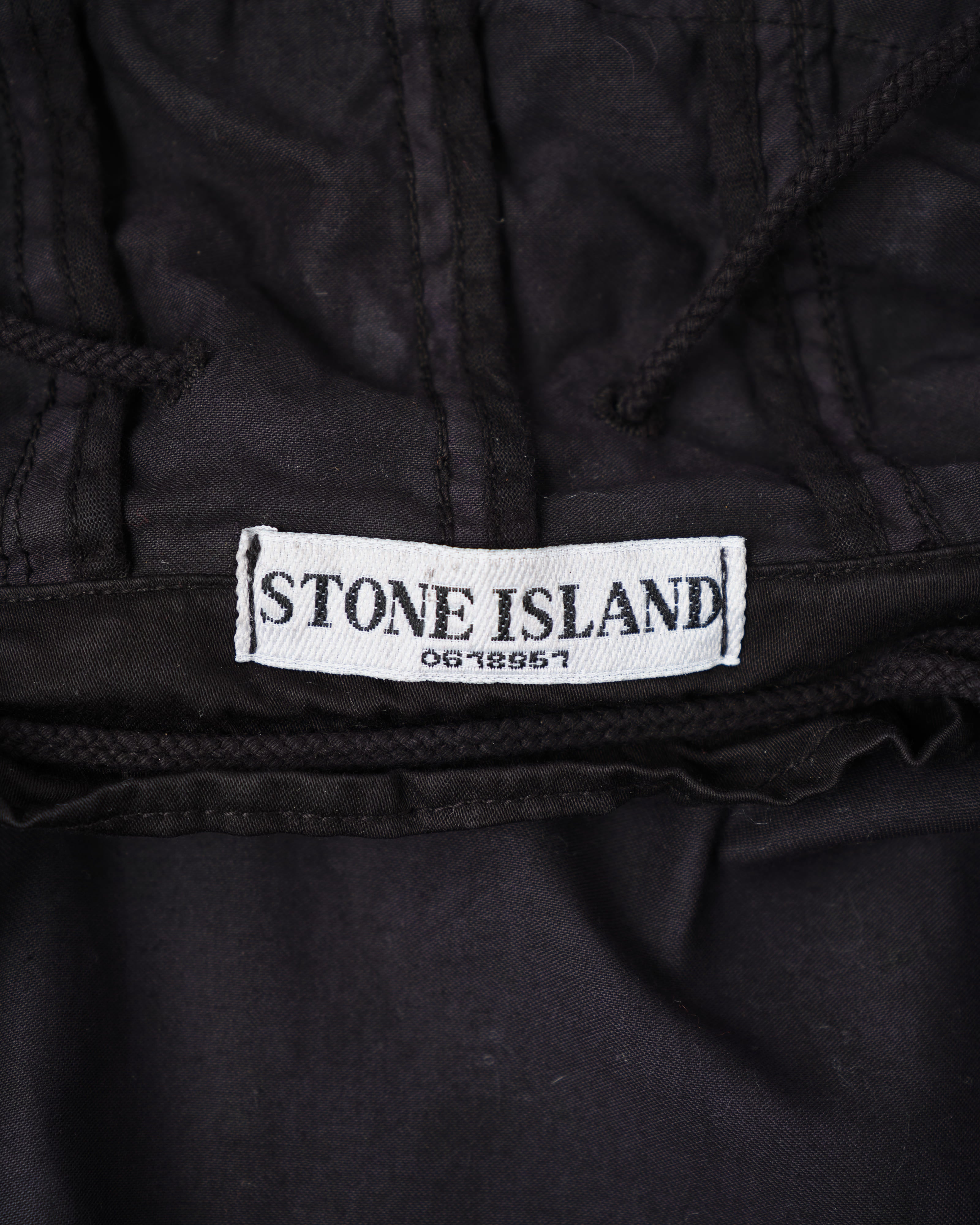 【06AW】เสื้อแจ็คเก็ตตัวสั้นมีฮู้ดผ้าฝ้าย Old STONE ISLAND Size.S "RASO GOMMATO"