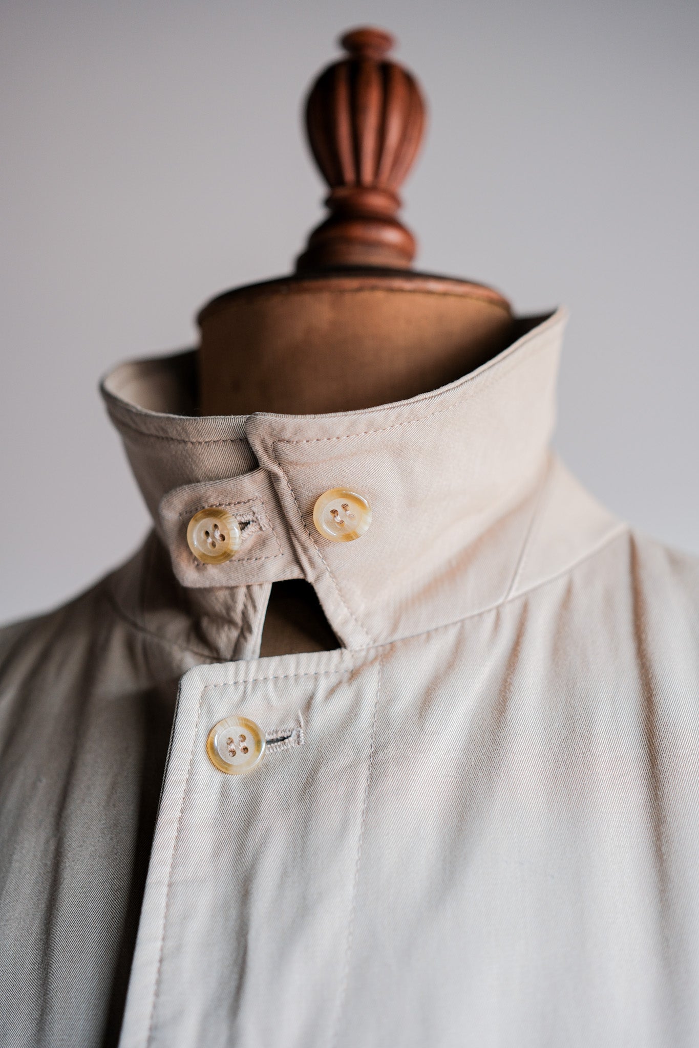 【~80’s】Vintage Grenfell Single Raglan Balmacaan Coat Size.42