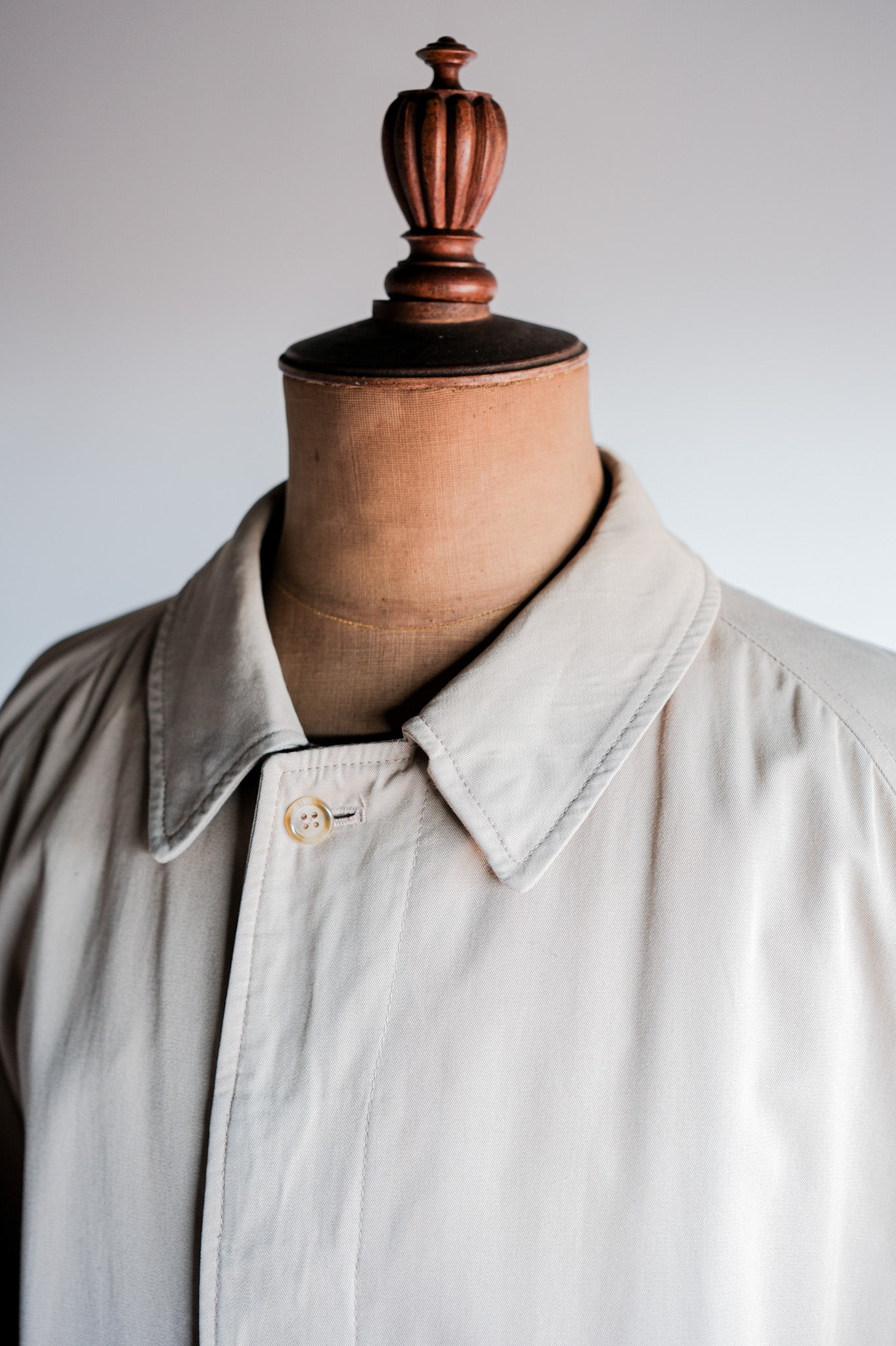 【~80’s】Vintage Grenfell Single Raglan Balmacaan Coat Size.42