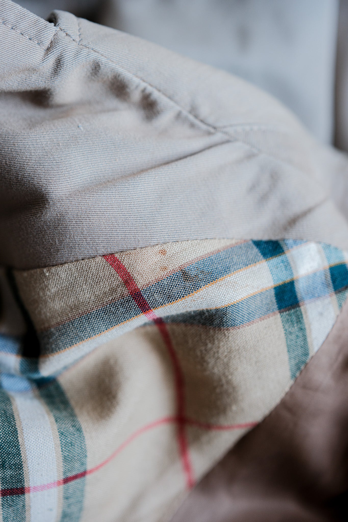 【~80’s】Vintage Grenfell Single Raglan Balmacaan Coat Size.42