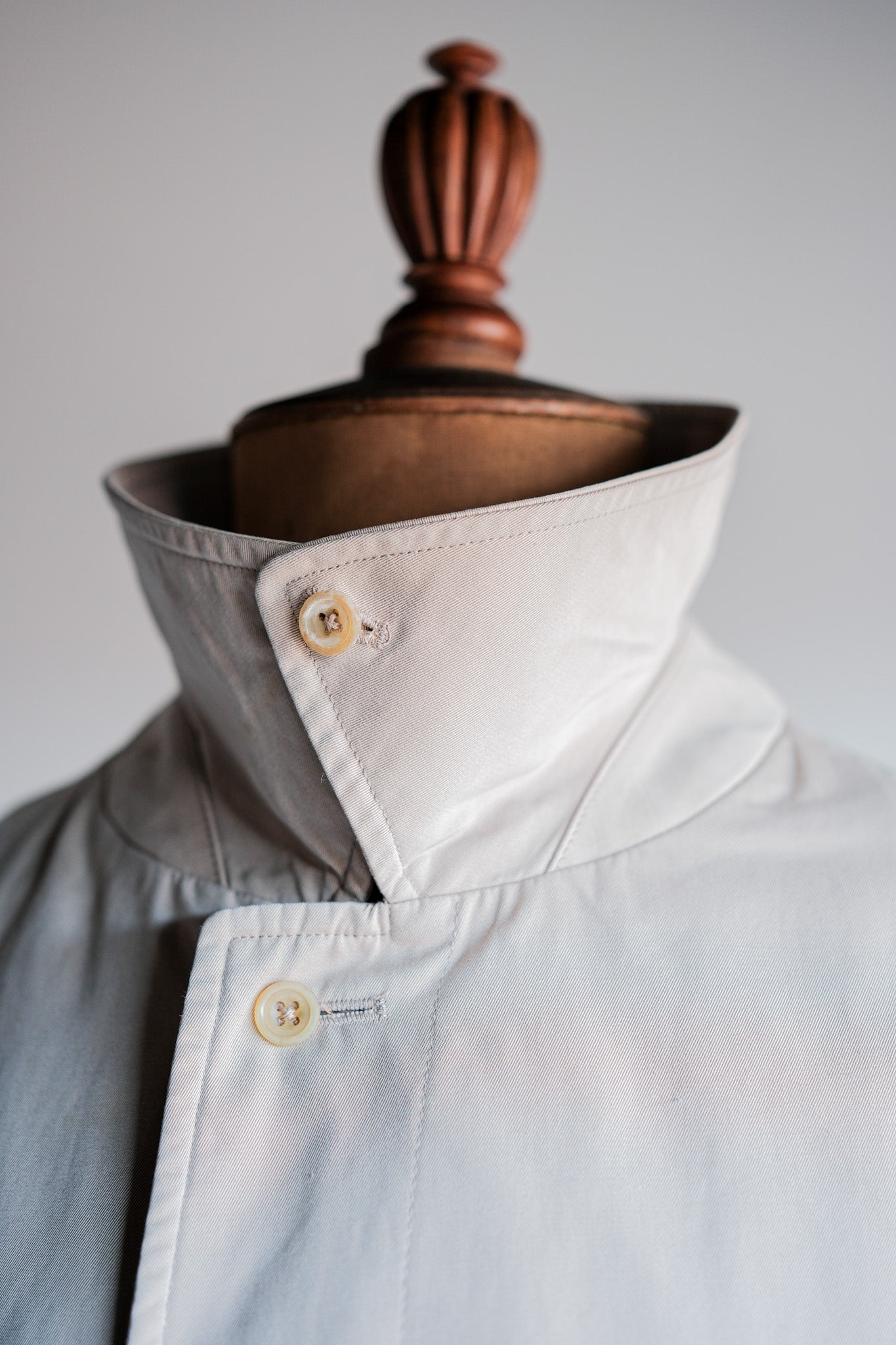 【~70's】Vintage Aquascutum Single Raglan Balmacaan Coat C100 Size.42REG "Aqua 5" "OLD ENGLAND PARIS 別注"