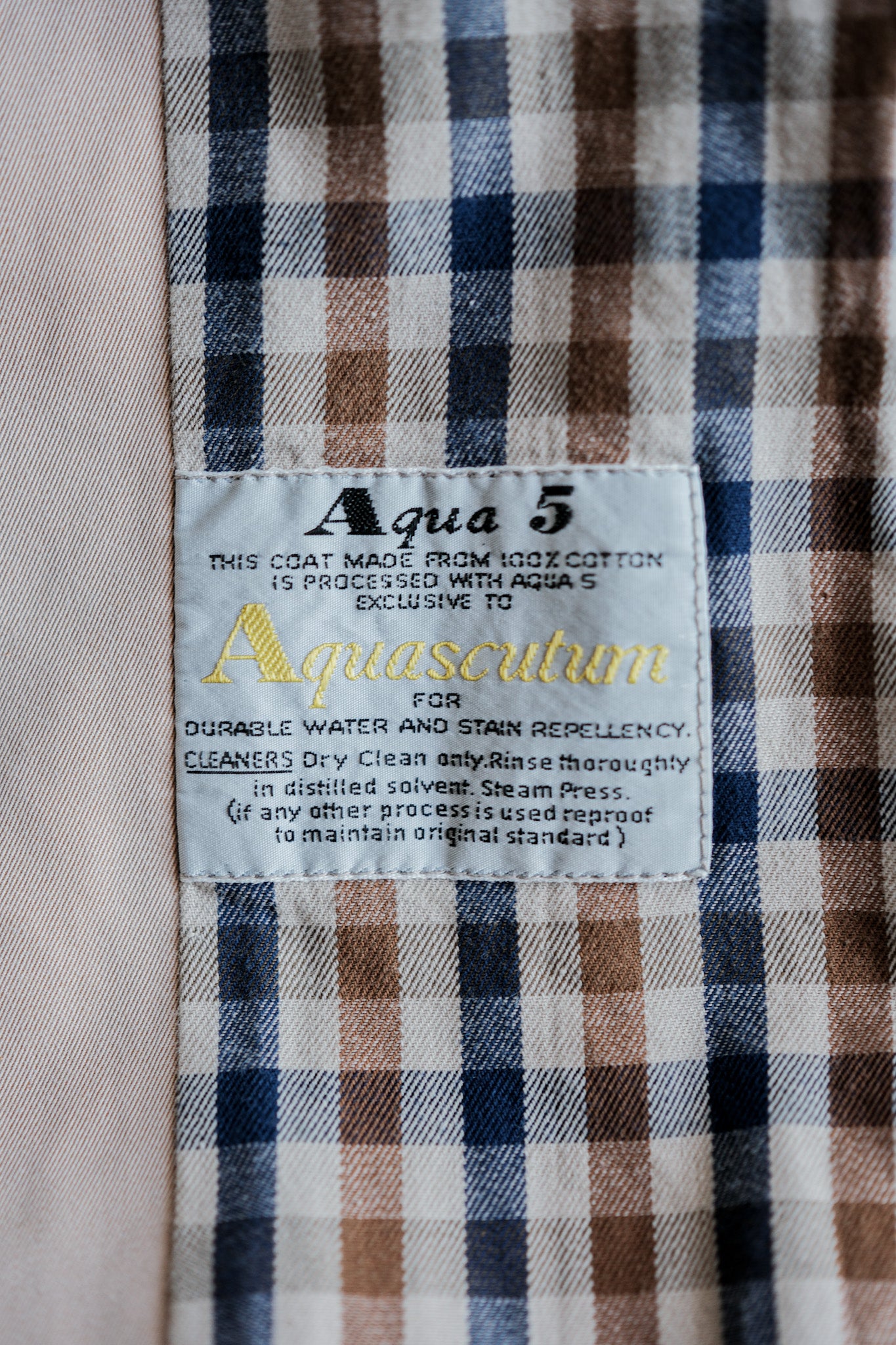 【~70's】Vintage Aquascutum Single Raglan Balmacaan Coat C100 Size.42REG "Aqua 5" "OLD ENGLAND PARIS 別注"