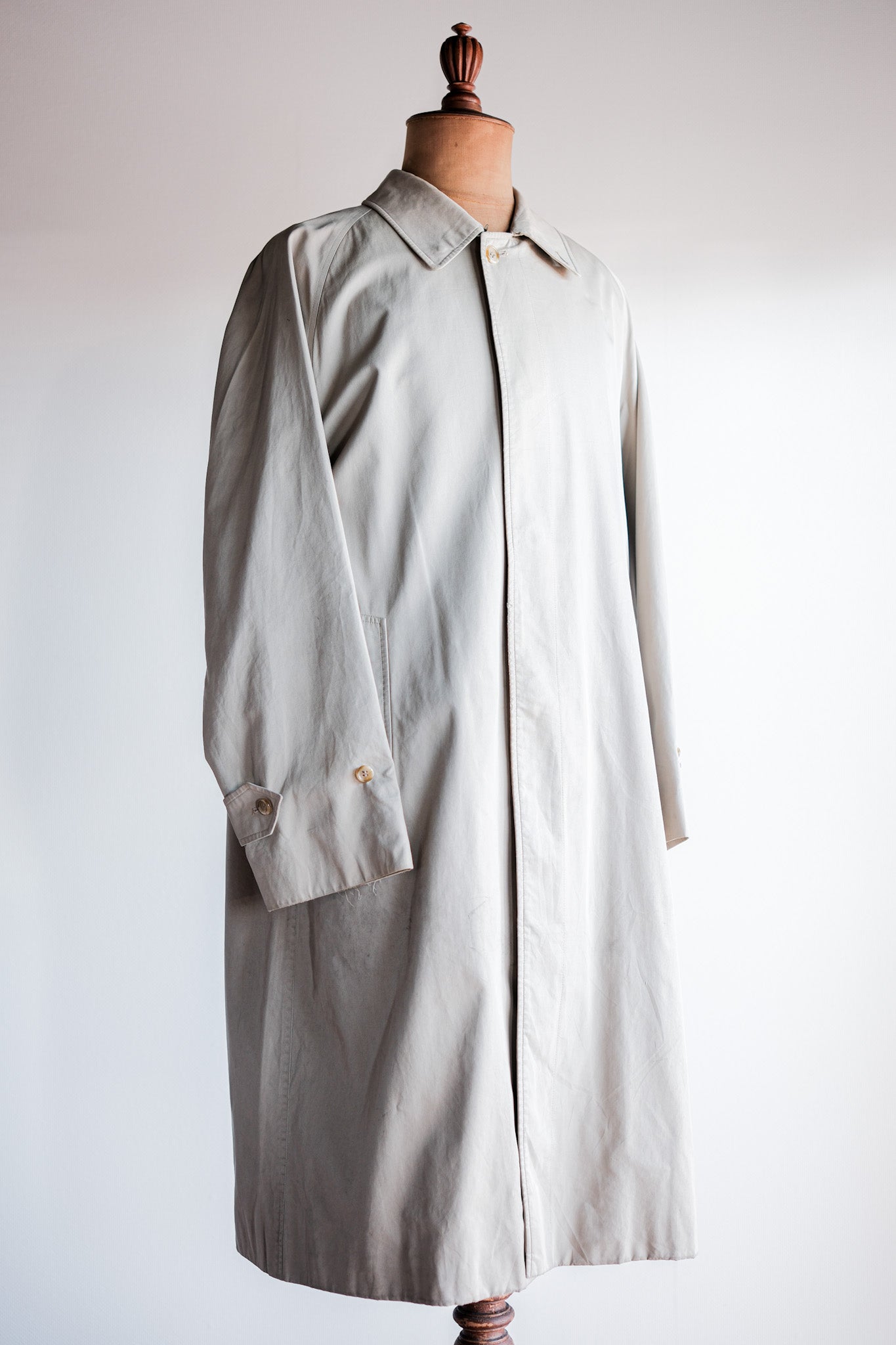 【~80's】Vintage Burberrys Single Raglan Balmacaan Coat C100 Size.48REG "AL DUCA D'AOSTA 別注"